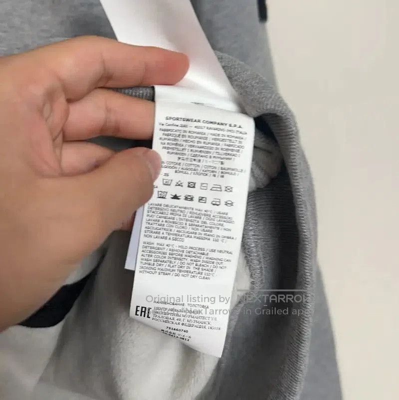Stone Island Stone Island Gray Cotton Men's Jacket . Size US M / EU 48-50 / 2 - 5 Thumbnail