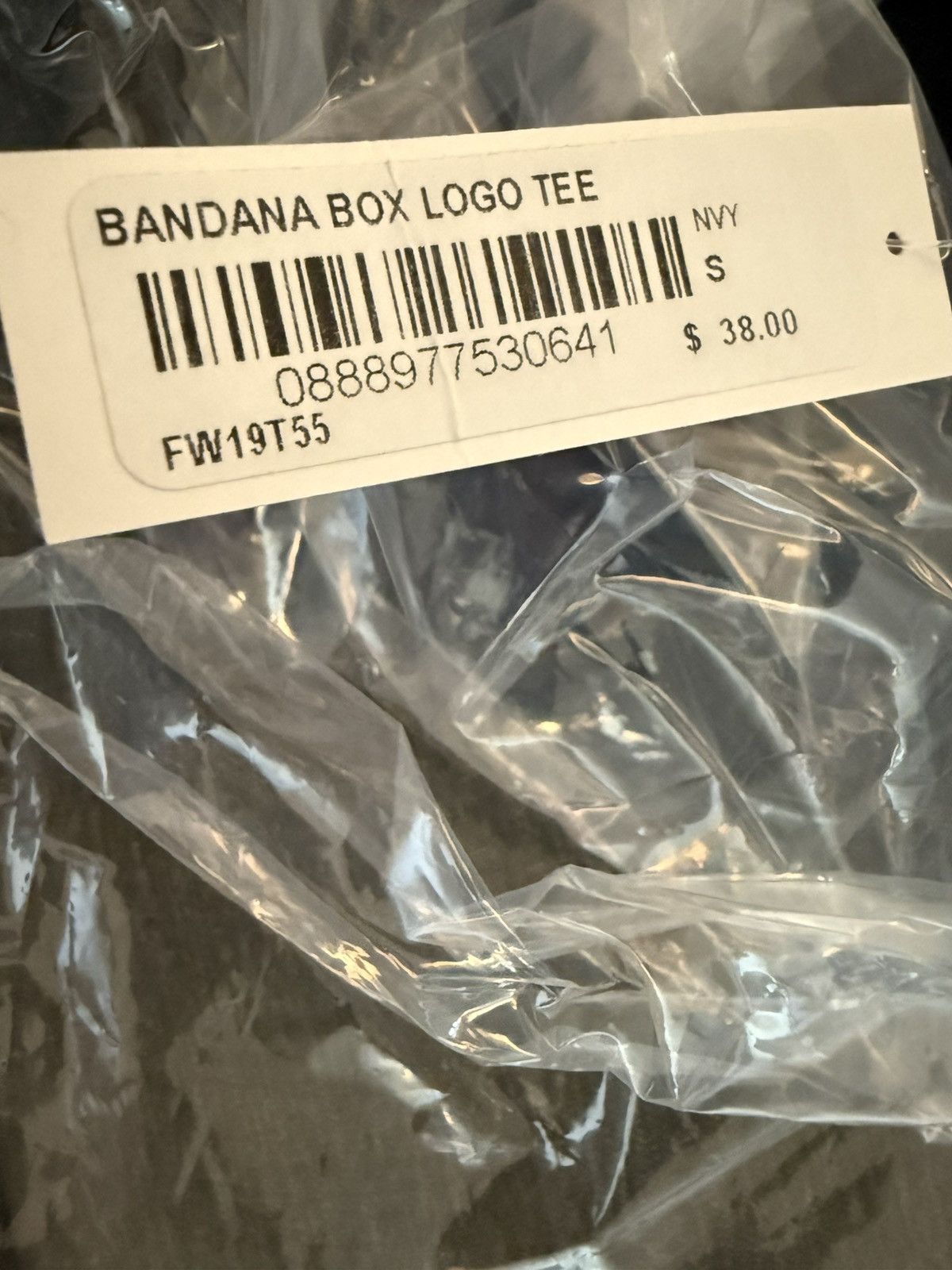Supreme Supreme Bandana Box Logo Navy Size US S / EU 44-46 / 1 - 6 Thumbnail