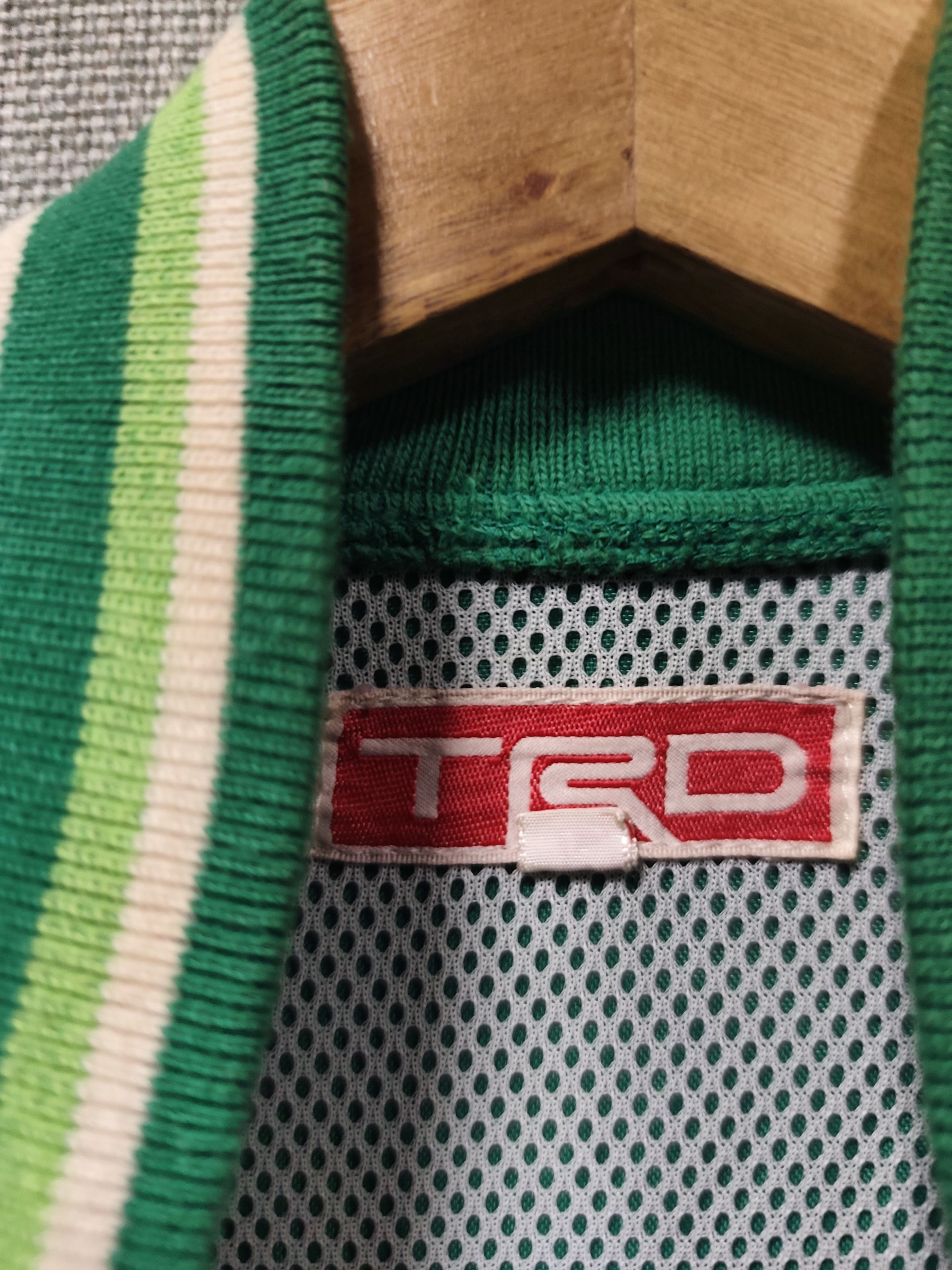 Vintage Vintage 90s Toyota TRD Zipper Jacket Motorsport Racing Team Size US L / EU 52-54 / 3 - 4 Thumbnail