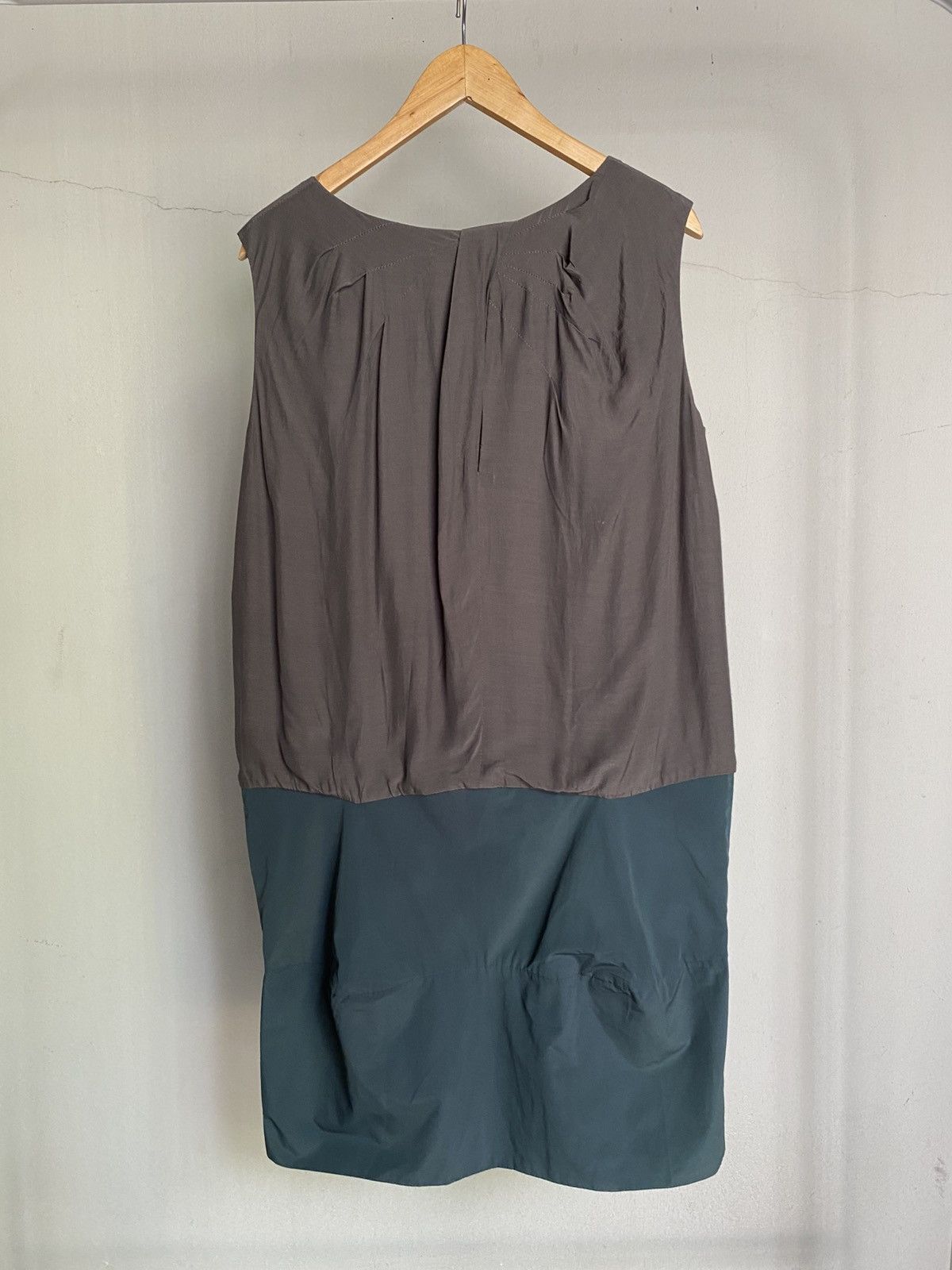Marni MARNI Brown Top and Navy Blue Skirt Mini Dress Size XS / US 0-2 / IT 36-38 - 11 Thumbnail