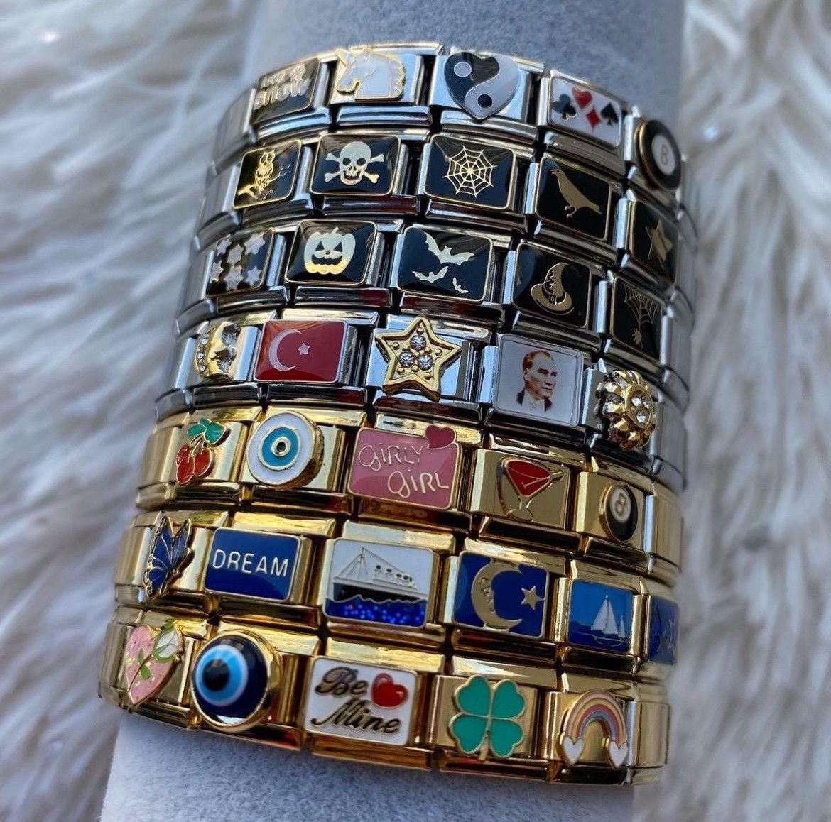 Vintage Italian love bracelet Size ONE SIZE - 2 Thumbnail