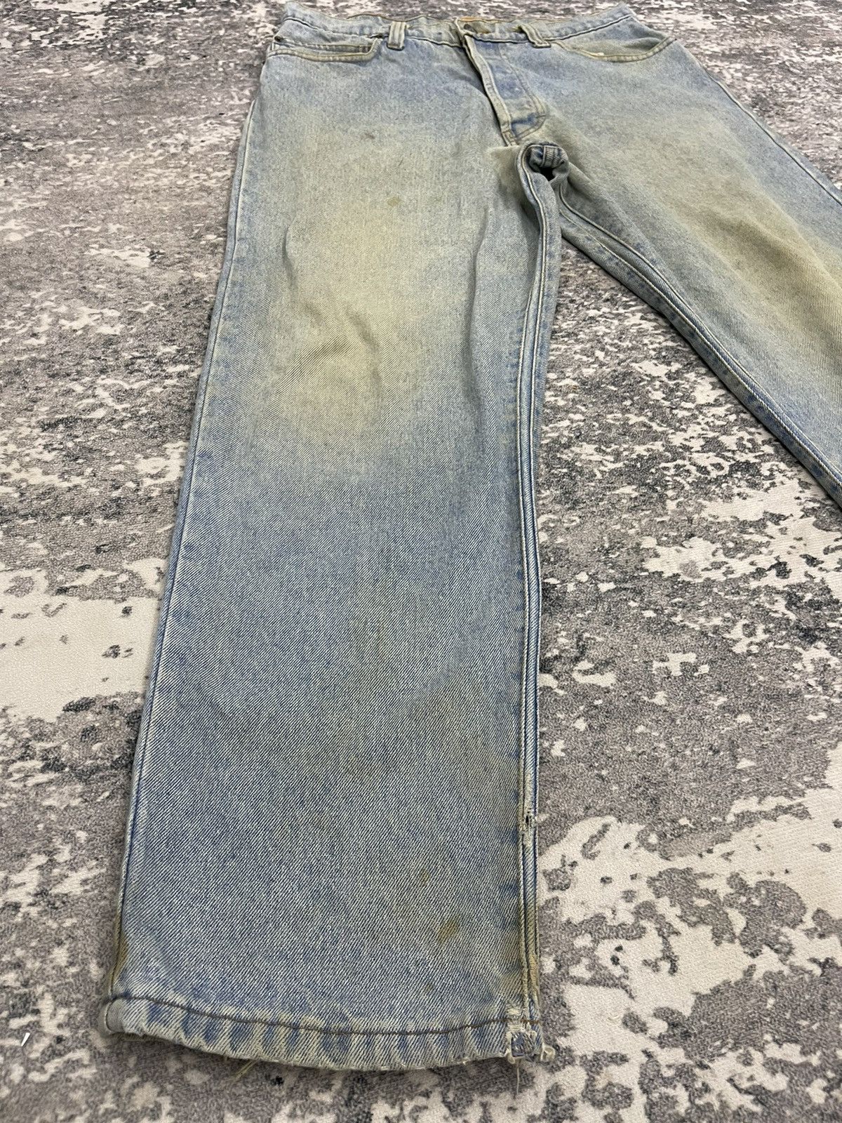 Vintage Volcom Baggy Fly Button Denim