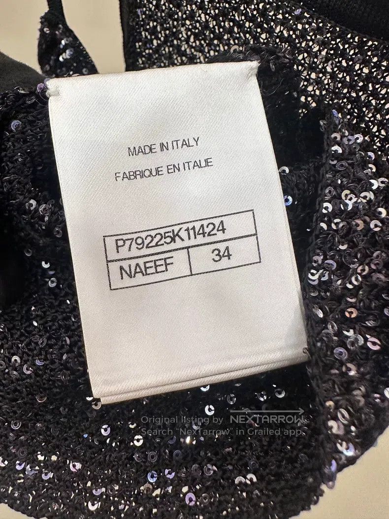 Chanel Chanel Black flashing strap Size XXS / US 00 / IT 34 - 4 Thumbnail