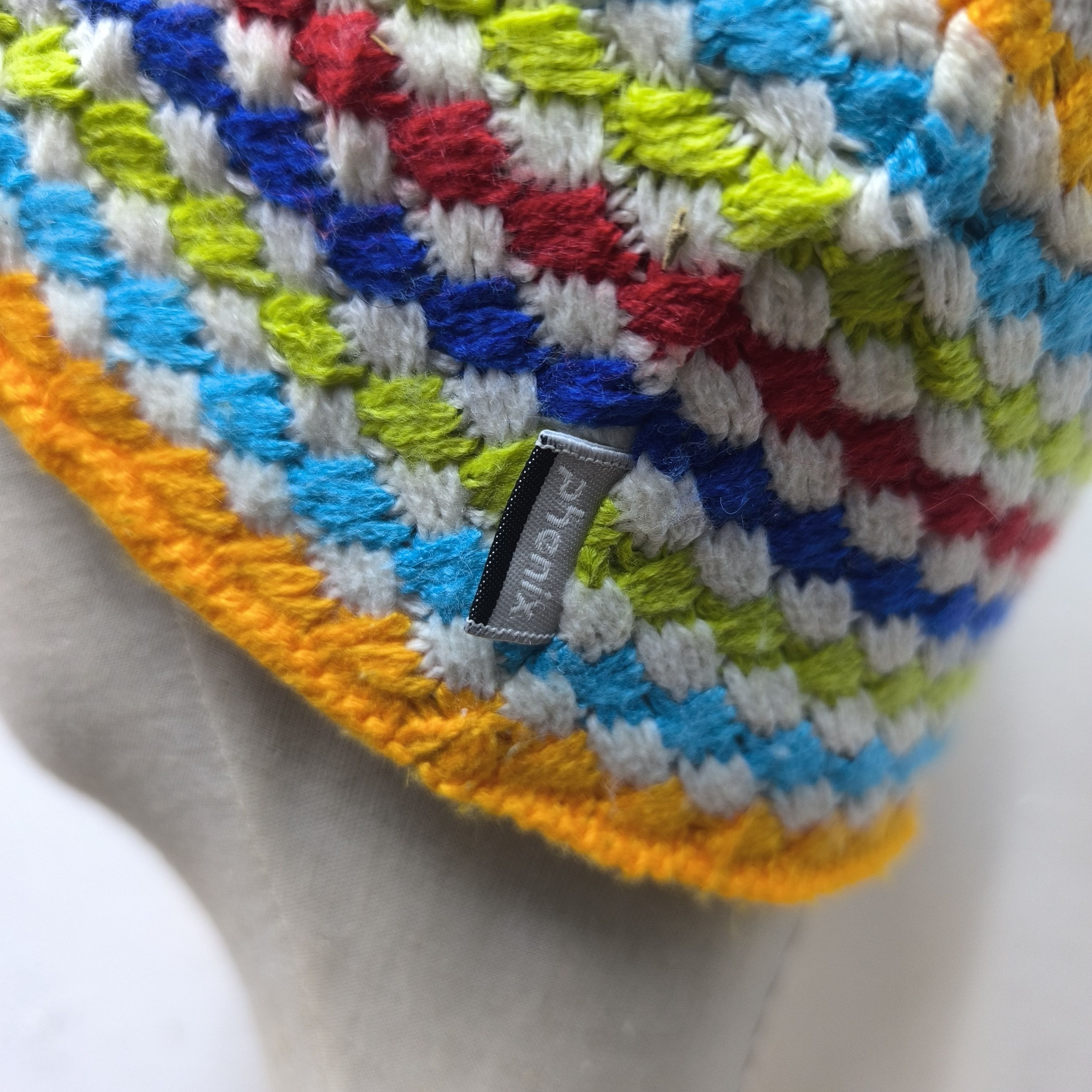 Japanese Brand 💥 Japanese brand phenix multicolor design ski beanie hat Size ONE SIZE - 4 Thumbnail