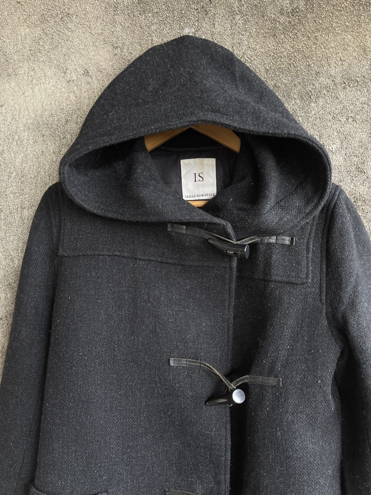 Issey Miyake Rare🔥Vtg SUNAO KUWAHARA ISSEY MIYAKE Wool Peacoat Size US M / EU 48-50 / 2 - 10 Thumbnail