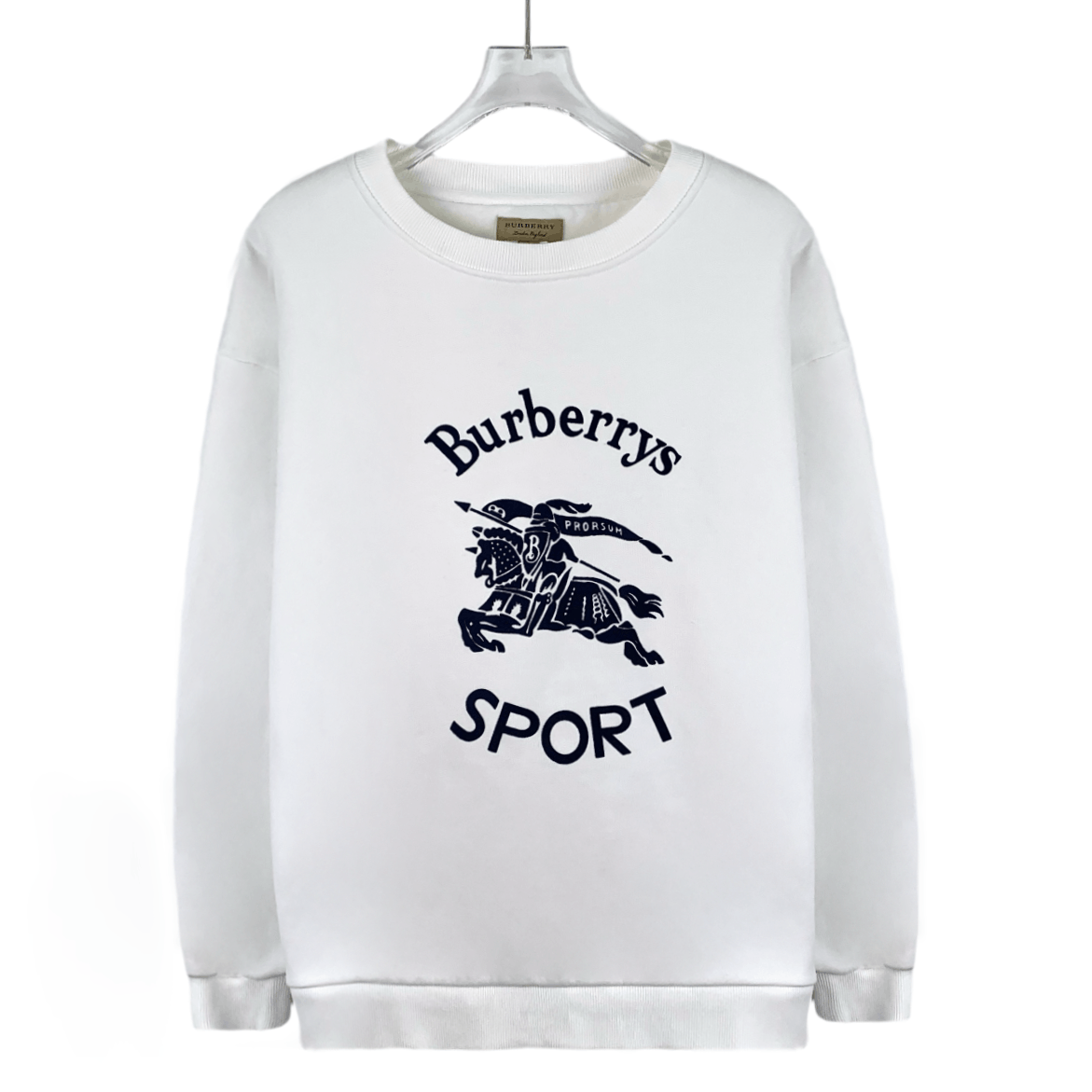 スウェット・トレーナー BURBERRY Men Sweatshirts 8102453 SP25 MW SI C1408 WHITE Burberry BURBERRY Men Sweatshirts 8102453 SP25 MW SI C1408