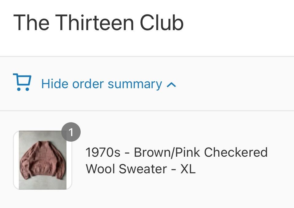 Vintage 1970s Brown/Pink Vintage Checkered Wool Sweater Size US XL / EU 56 / 4 - 4 Thumbnail