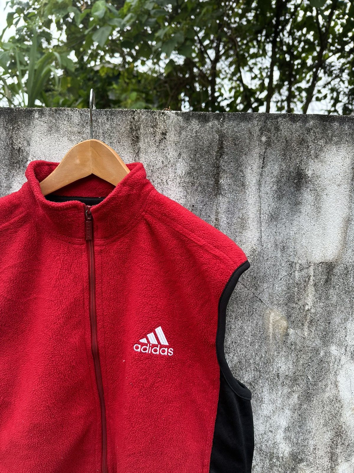 Adidas Adidas fleece vest streetwear Size US L / EU 52-54 / 3 - 2 Thumbnail