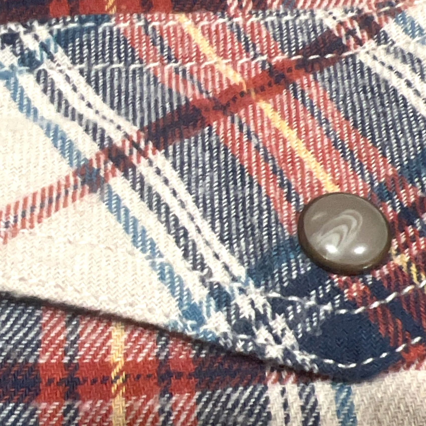 Cody James Cody James Pearl Snap Flannel Shirt Men Large Regular Fit Plaid Pockets Western Cowboy Button-Up Shirt Size US L / EU 52-54 / 3 - 5 Thumbnail