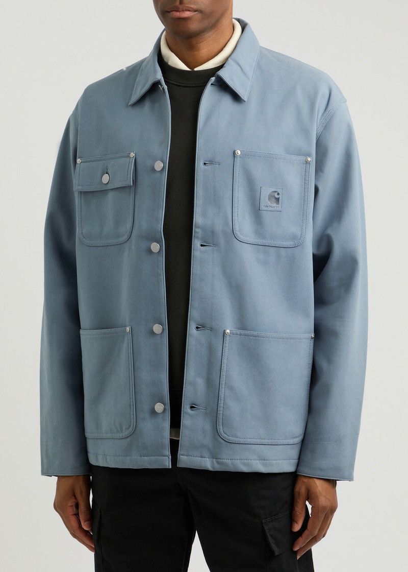 Carhartt Wip Carhartt WIP Suede Michigan Coat Blue Dove Grey Size Small Size US S / EU 44-46 / 1 - 11 Thumbnail
