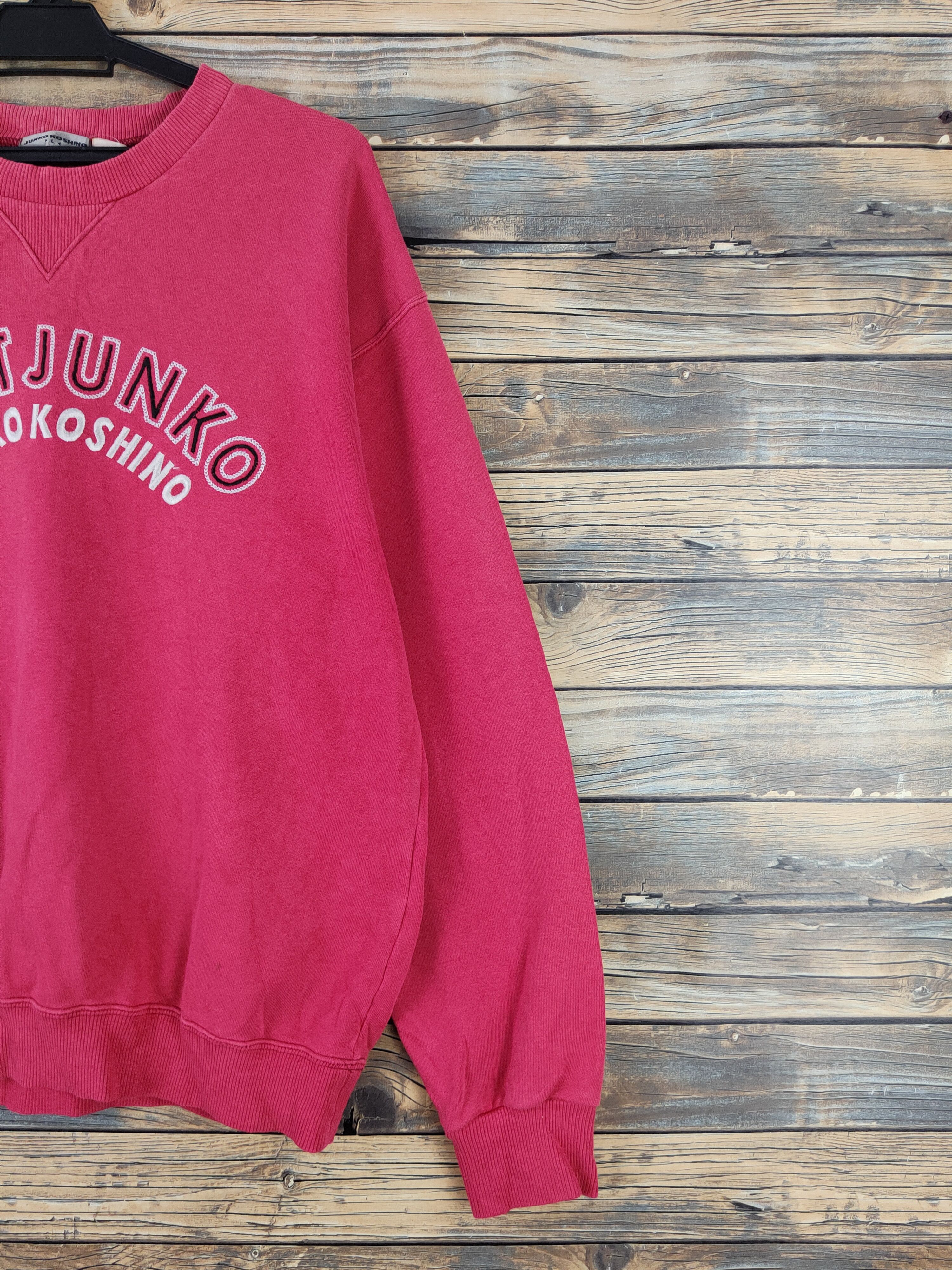 Mr. Junko DL Junko Koshino japan vintage Red Sweatshirts #546 Size US L / EU 52-54 / 3 - 5 Thumbnail