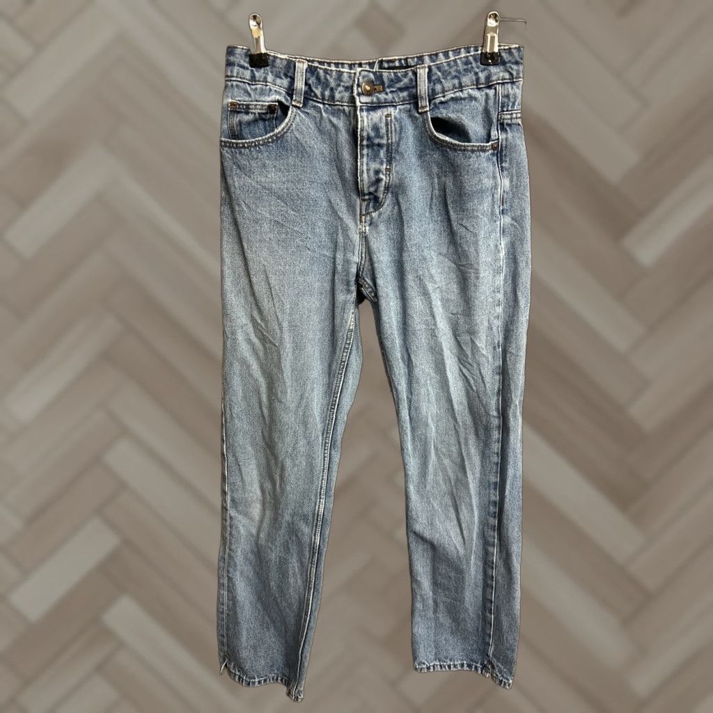 Zara Zara Trafaluc Denim Jeans Womens Blue Size 2 Regular Straight Denim Jeans 27in Inseam Women Blue Denim Size 26" / US 2 / IT 38 - 1 Thumbnail