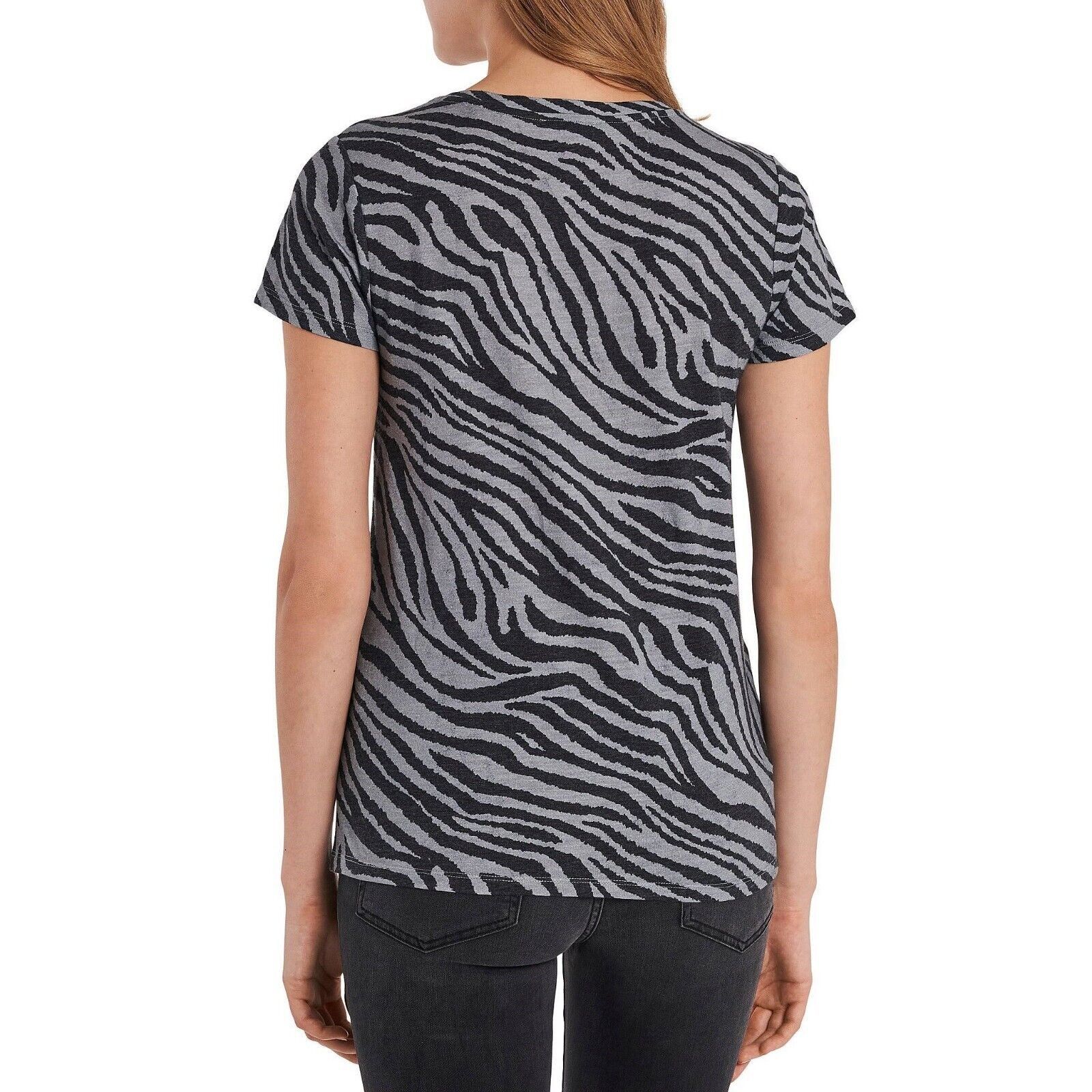 Vince Camuto Vince Camuto Women Zebra Print Casual T-shirt Top Size XL Size XL / US 12-14 / IT 48-50 - 2 Thumbnail