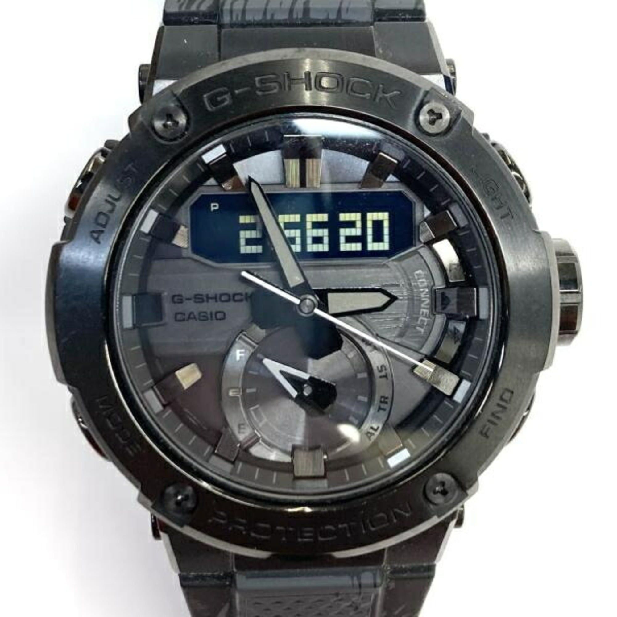 Casio G-Shock Watch Gst-B200Tj-1Ajr Chen Yingjie Tough Solar Mobile Link Black, Women's