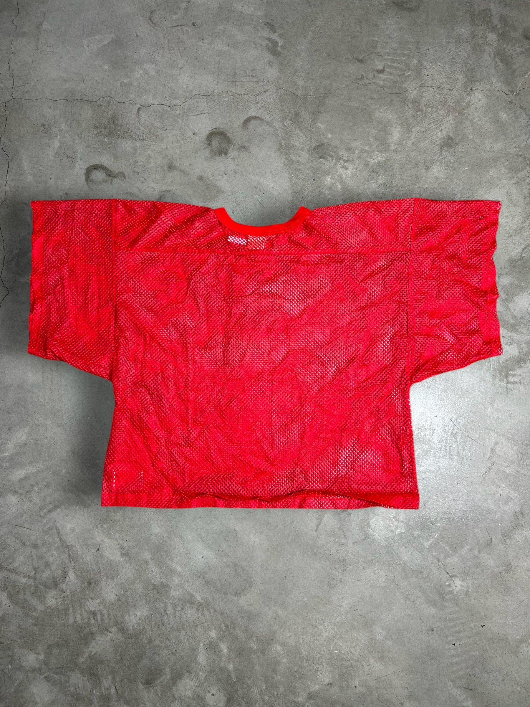 Vintage Y2K Vintage Bike Athletic Red Mesh Jersey (XXL) GTME641 Size US XXL / EU 58 / 5 - 5 Thumbnail