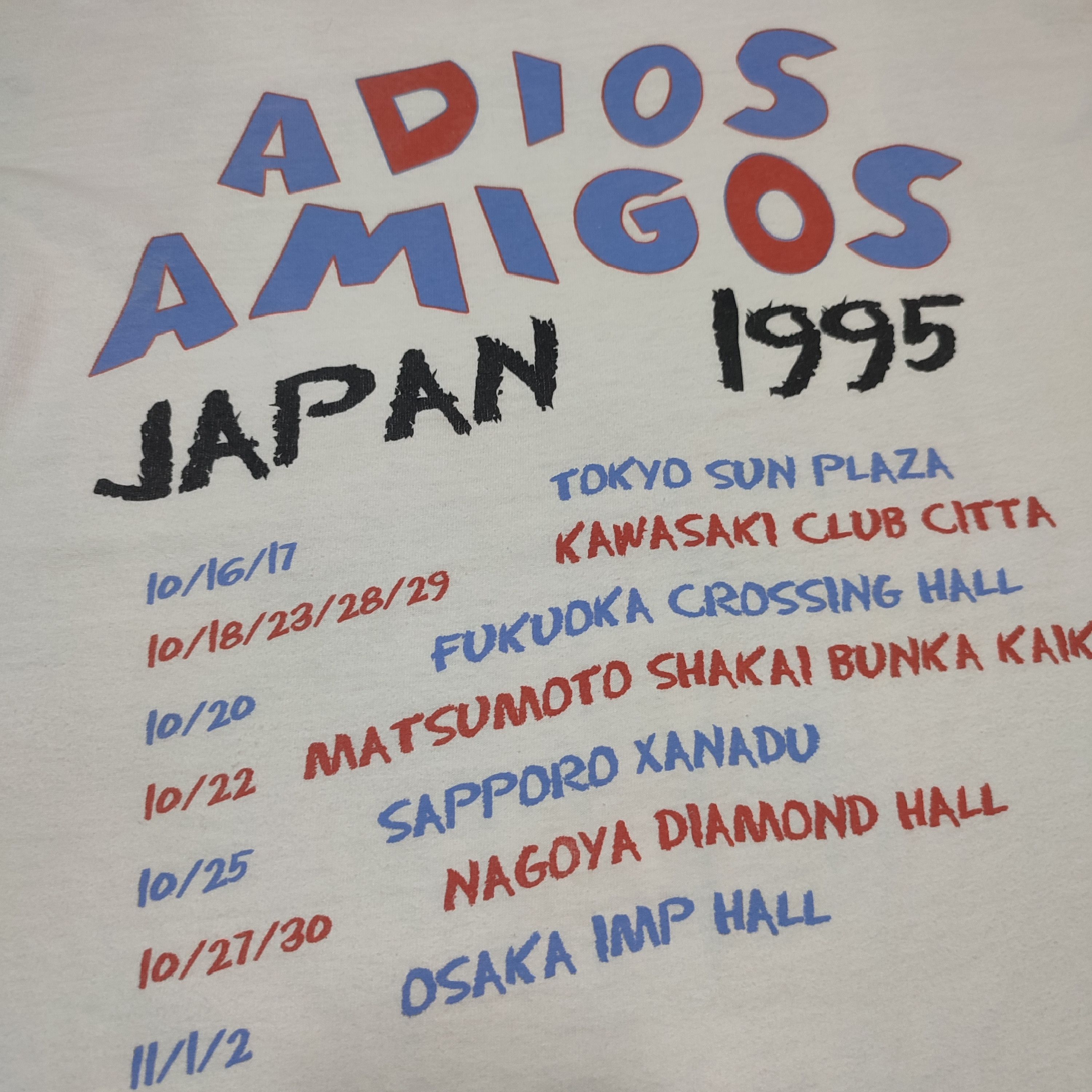 Band Tees × Vintage 🔥RARE🔥 Vintage Ramones Adios Amigos Japan 1995 T-Shirt Size US L / EU 52-54 / 3 - 6 Thumbnail