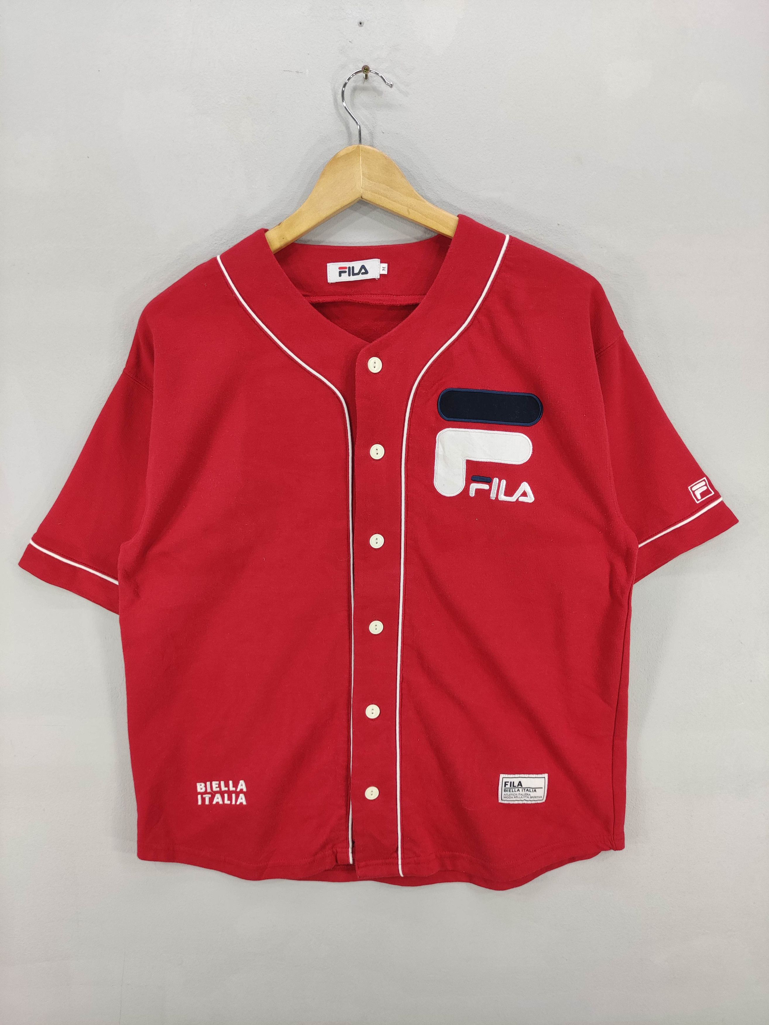 Vintage Fila Shirts Short Sleeve Button Ups