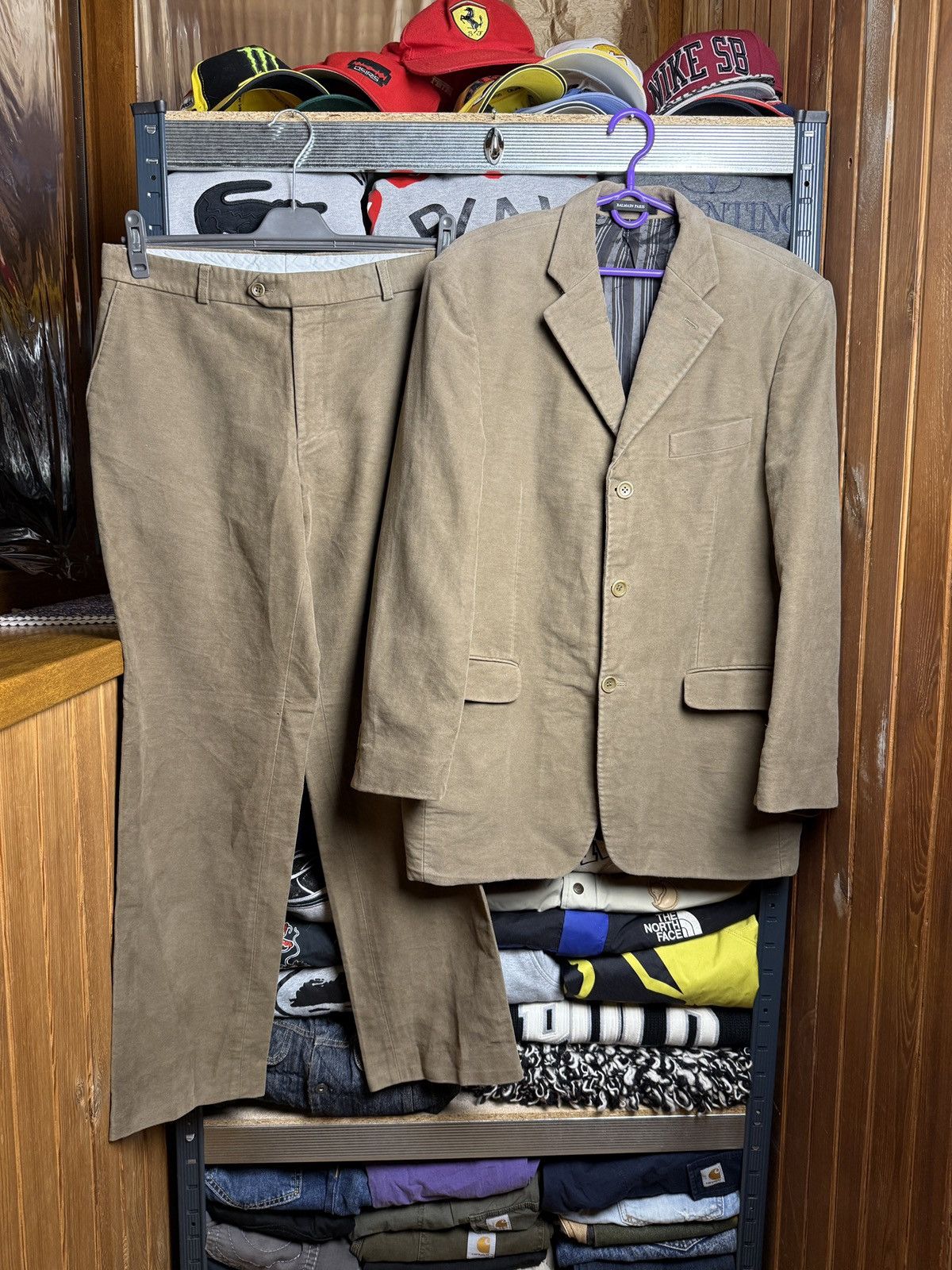 Balmain Vintage Balmain Paris 00s Luxury Suit Two Piece Size 40L - 1 Thumbnail