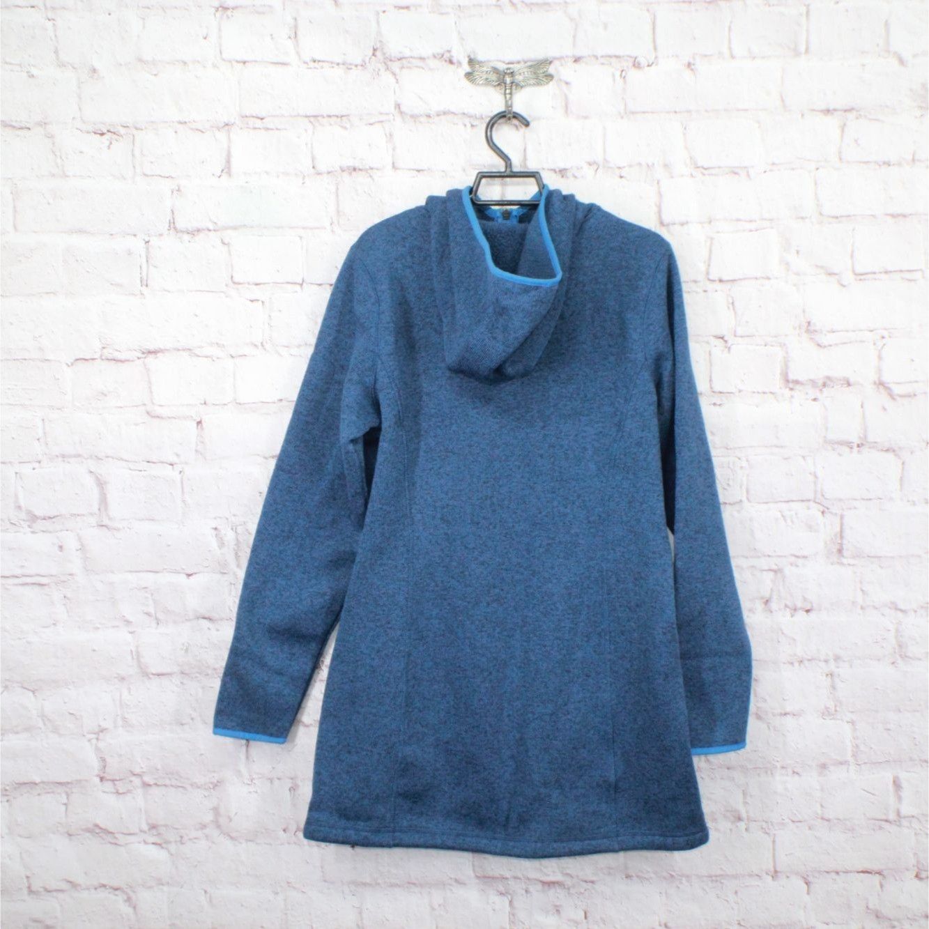 L.L. Bean LL Bean Women's Sweater Fleece Coat Mallard Blue Size M Size M / US 6-8 / IT 42-44 - 6 Thumbnail