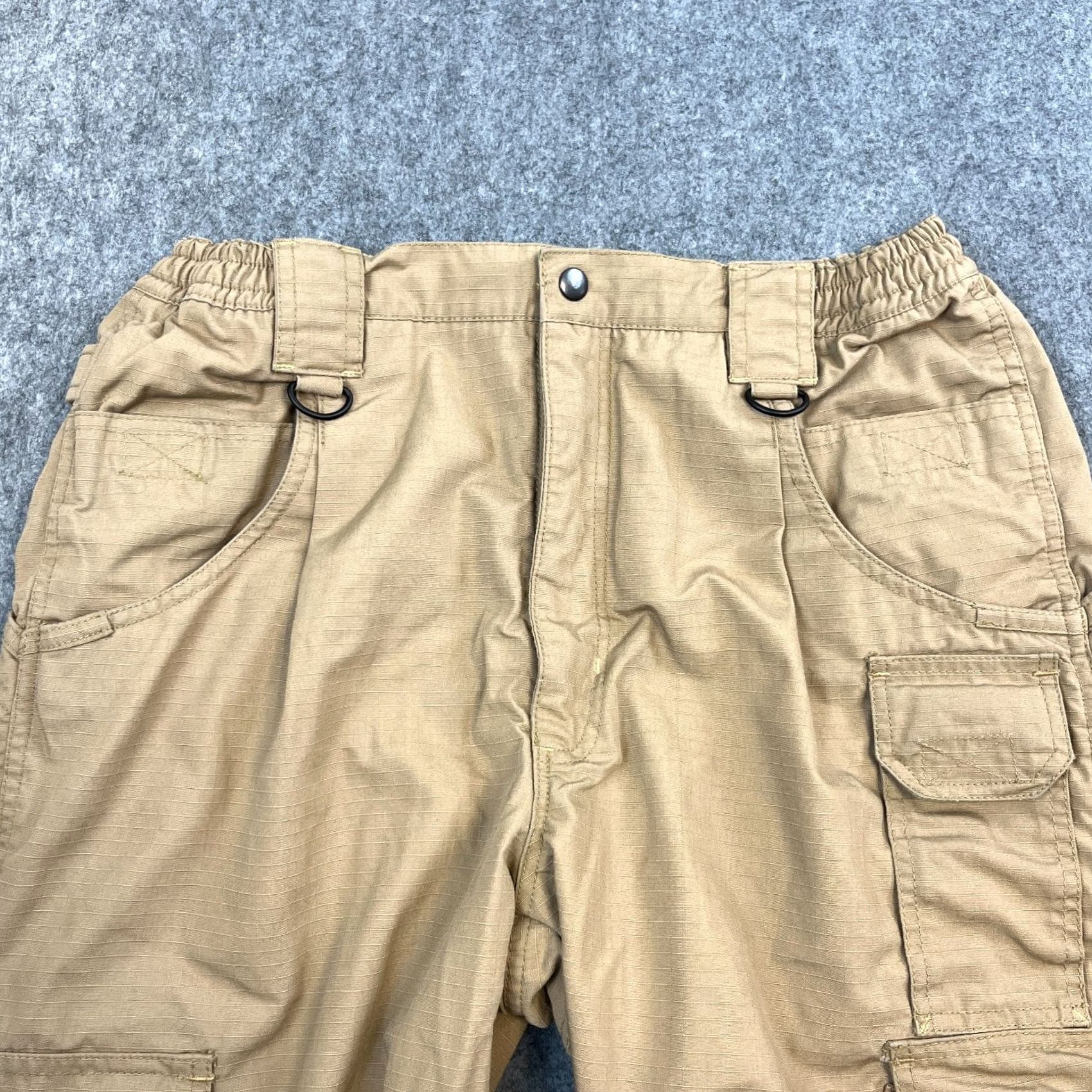Vintage VINTAGE Niton Cargo Trousers Mens 32 Beige Straight Cargo Pant 5-Pocket Comfort Regular Modern Military Style Mens Size US 32 / EU 48 - 7 Thumbnail