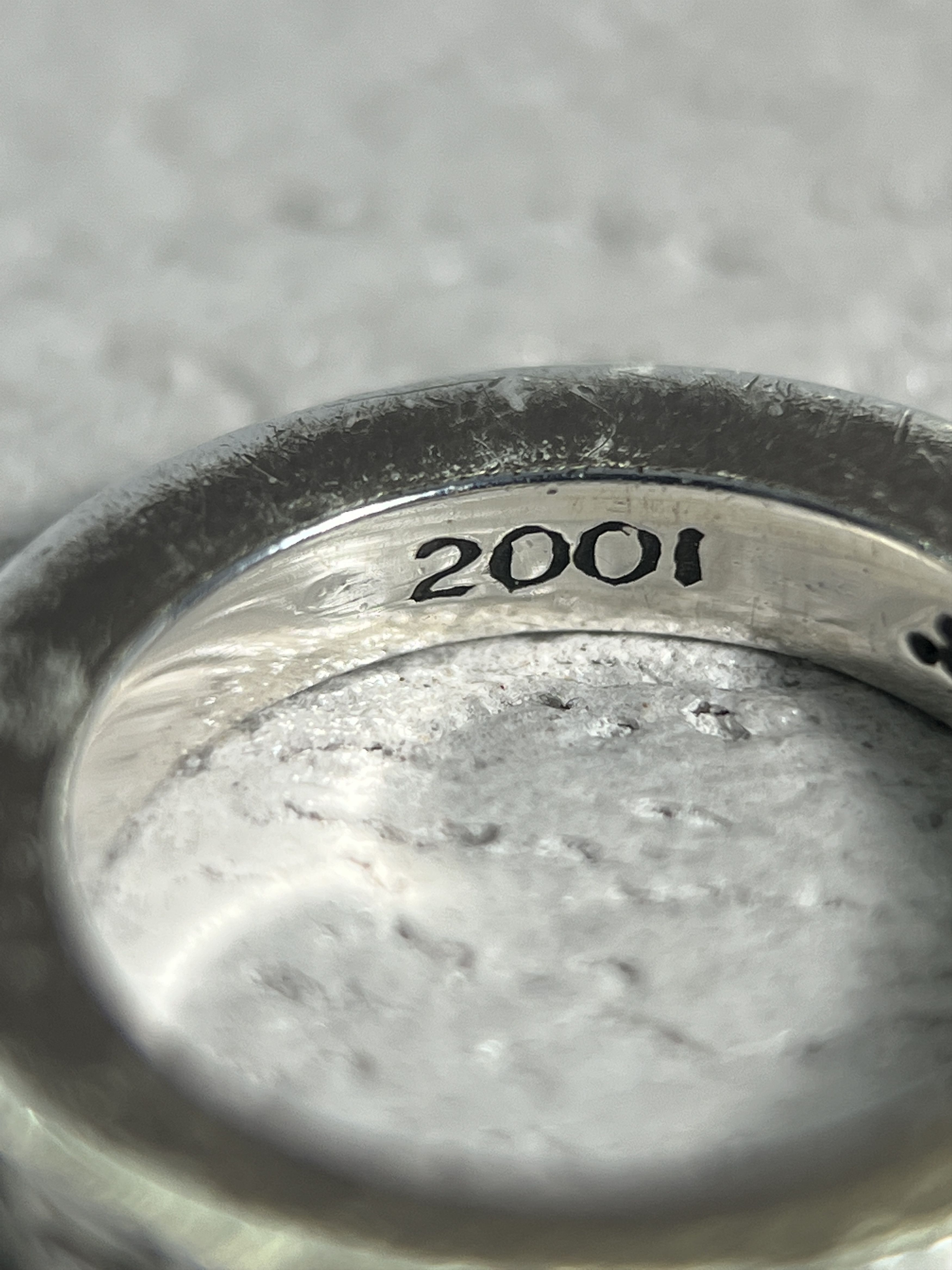 Chrome Hearts Chrome Hearts Spacer Ring Silver 2001 US4 47MM Size ONE SIZE - 15 Thumbnail