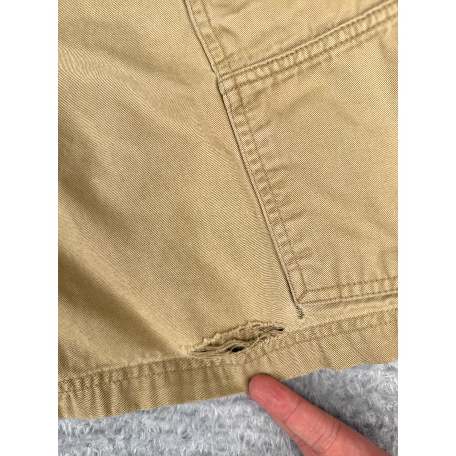 Vintage VINTAGE Columbia Shorts Mens Cargo 36 Beige 100% Cotton Twill Cargo Shorts Beige Mens 36 Regular Adult Mens Size US 36 / EU 52 - 3 Thumbnail