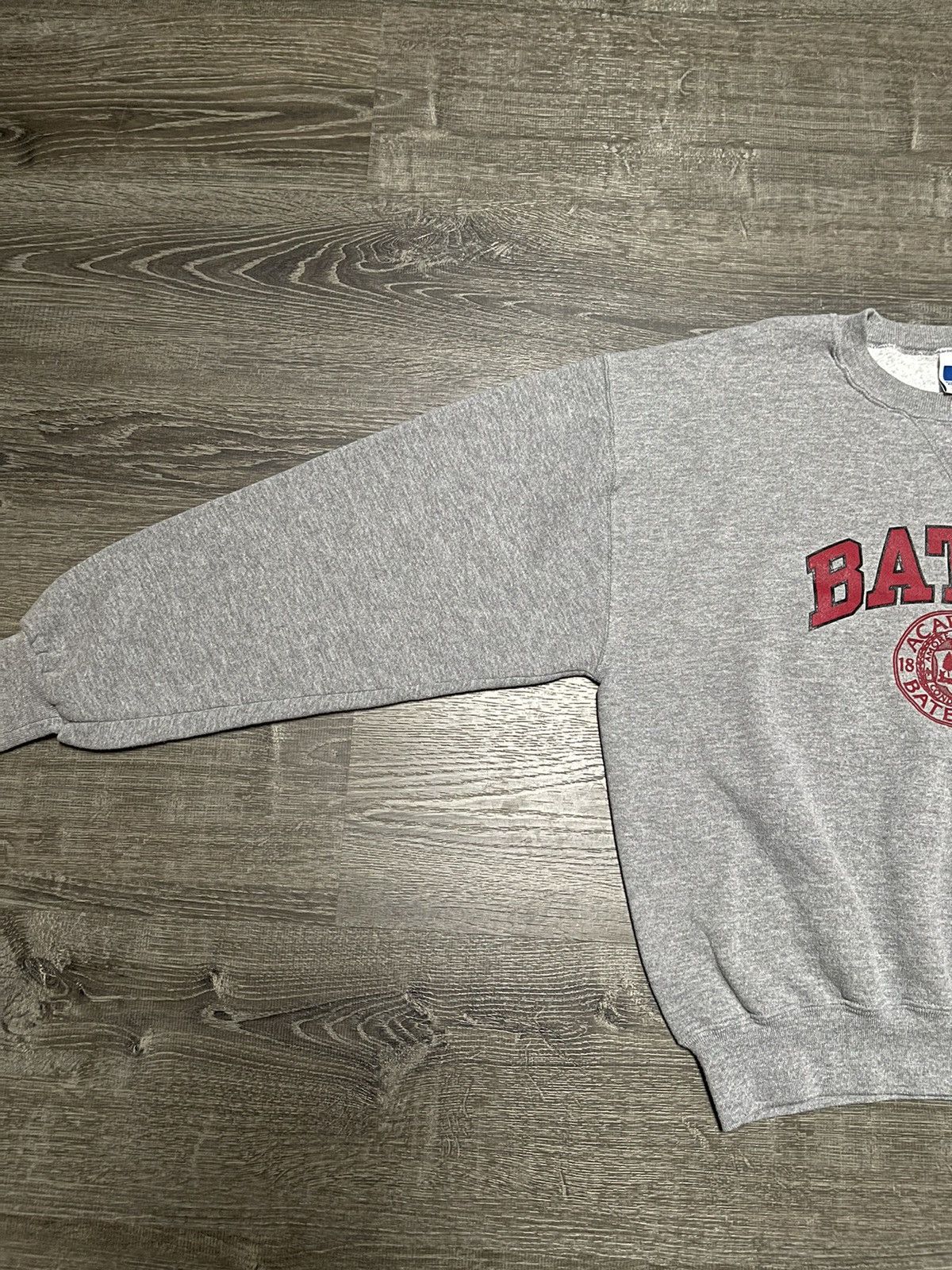 Russell Athletic × Vintage Vintage Bates Russell Athletic Sweatshirt Size US L / EU 52-54 / 3 - 5 Thumbnail
