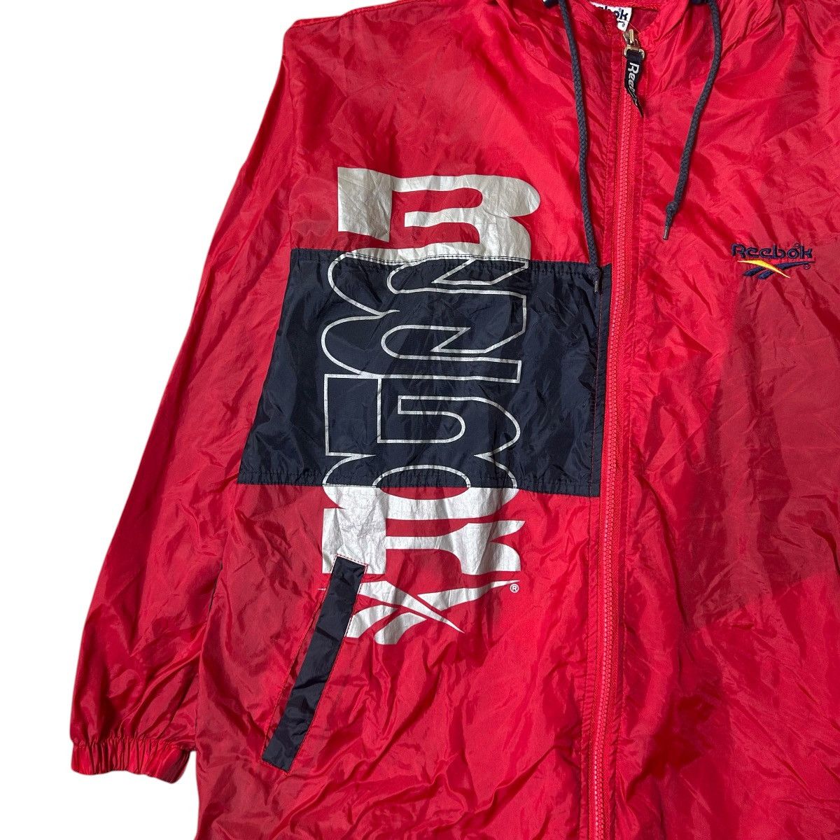 Reebok Vintage 90s Reebok Windbreaker Jacket Size M / US 6-8 / IT 42-44 - 4 Thumbnail
