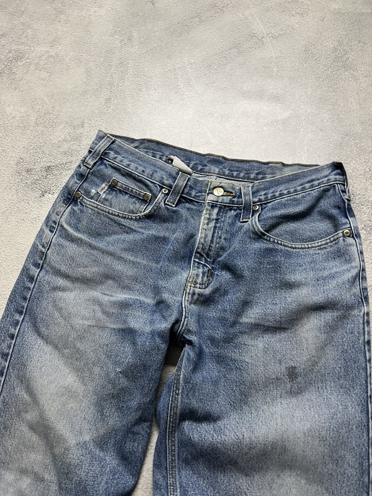 Carhartt Vintage Y2K Carhartt Denim Jeans 90’s Size US 34 / EU 50 - 9 Thumbnail