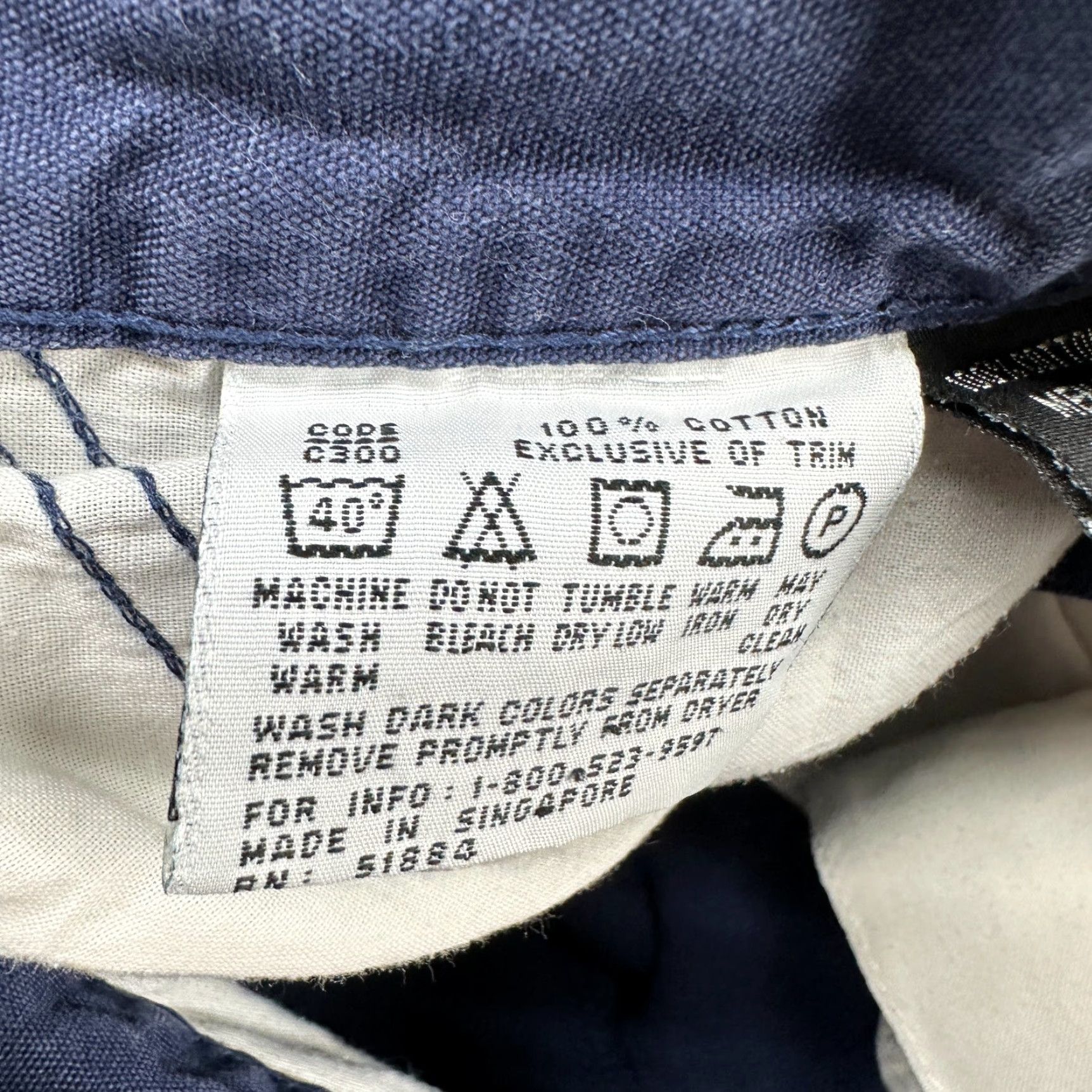 Patagonia VINTAGE Patagonia Pants Men 30x30 Blue Navy Dark Wash Denim Jeans 90s Patag onia 5-Pocket Mens Size US 30 / EU 46 - 5 Thumbnail