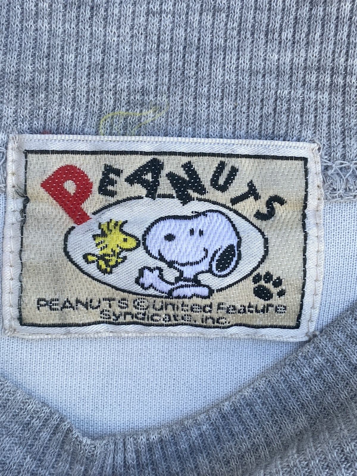 Peanuts × Vintage Vintage Snoopy American Flat Sweatshirt Cartoon Animation Size US XL / EU 56 / 4 - 6 Thumbnail