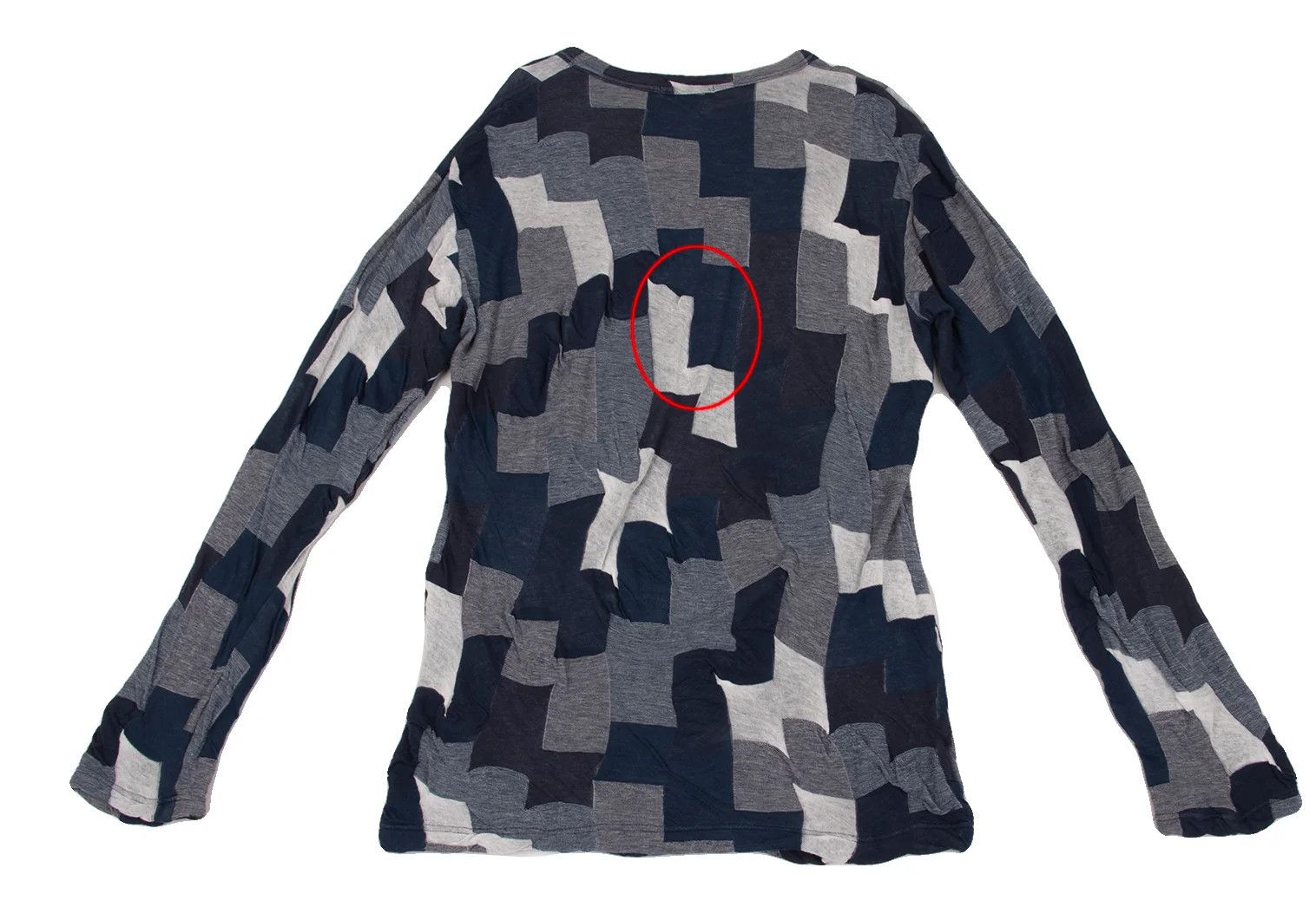 Yohji Yamamoto Yohji Yamamoto Cotton Panel Cut Sew Top Size US M / EU 48-50 / 2 - 9 Thumbnail