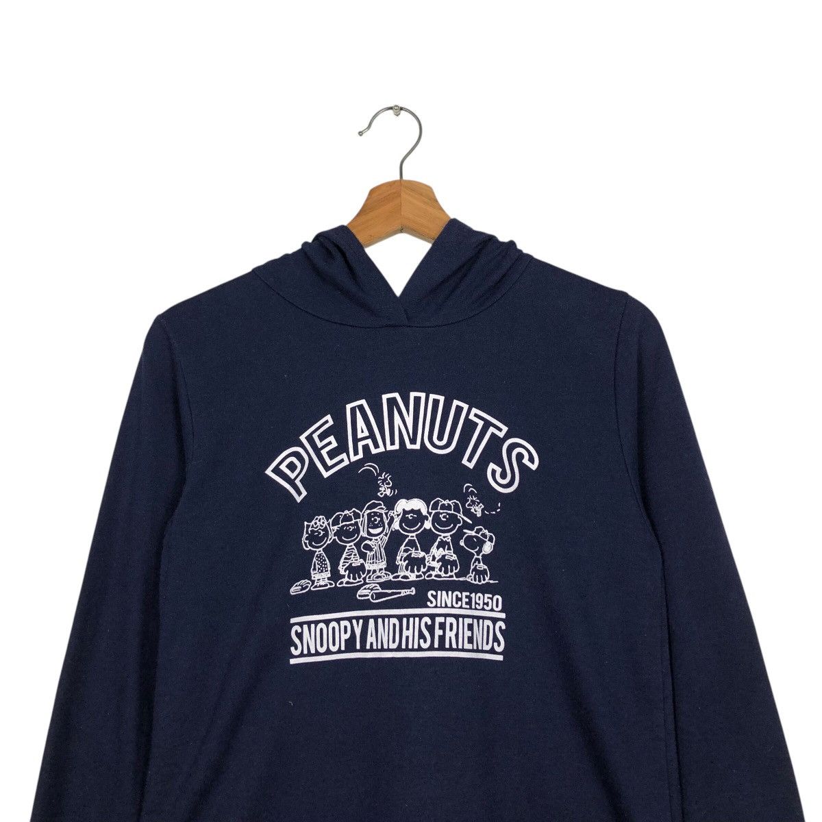 Japanese Brand × Vintage 📌Vintage Peanuts Big Logo Hoodie Size US M / EU 48-50 / 2 - 14 Thumbnail