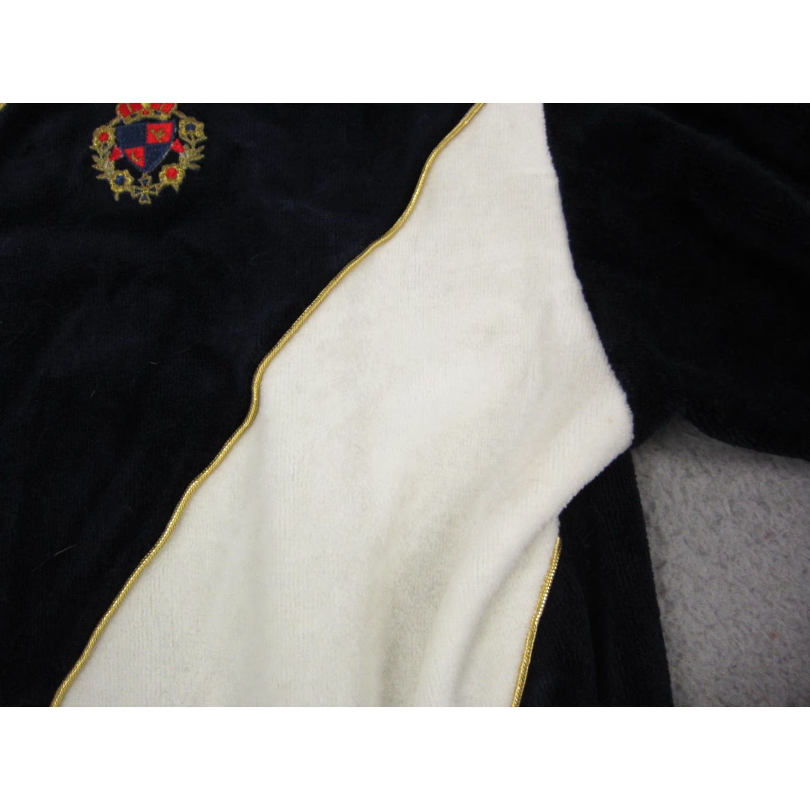 Velvet VINTAGE Aileen Sweater Womens M Blue White Velvet Striped 90s Pullover Sweatshirt Womens Size M / US 6-8 / IT 42-44 - 7 Thumbnail