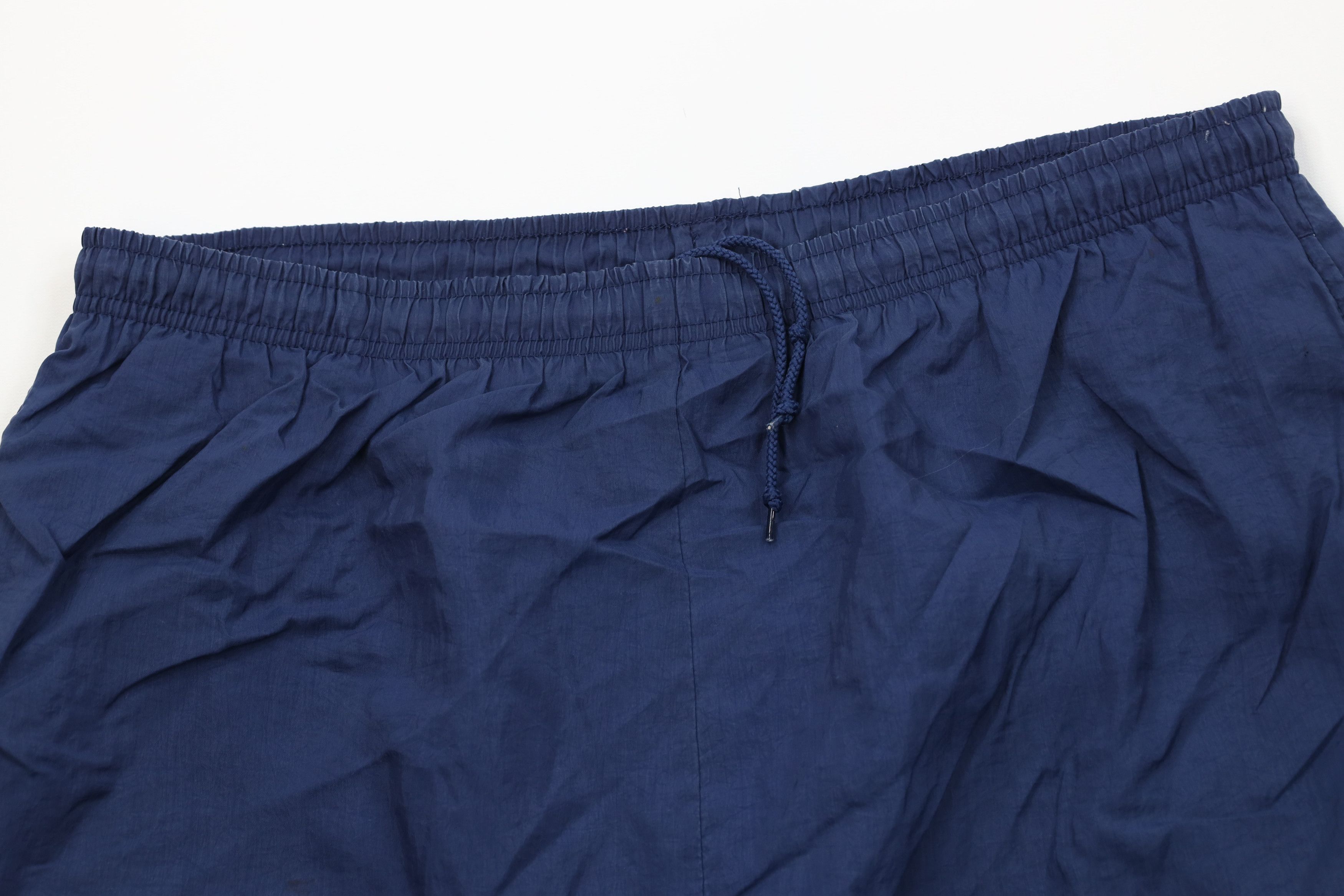 Nike Vintage 90s Nike Travis Scott Big Swoosh Lined Shorts Blue Size US 34 / EU 50 - 2 Thumbnail