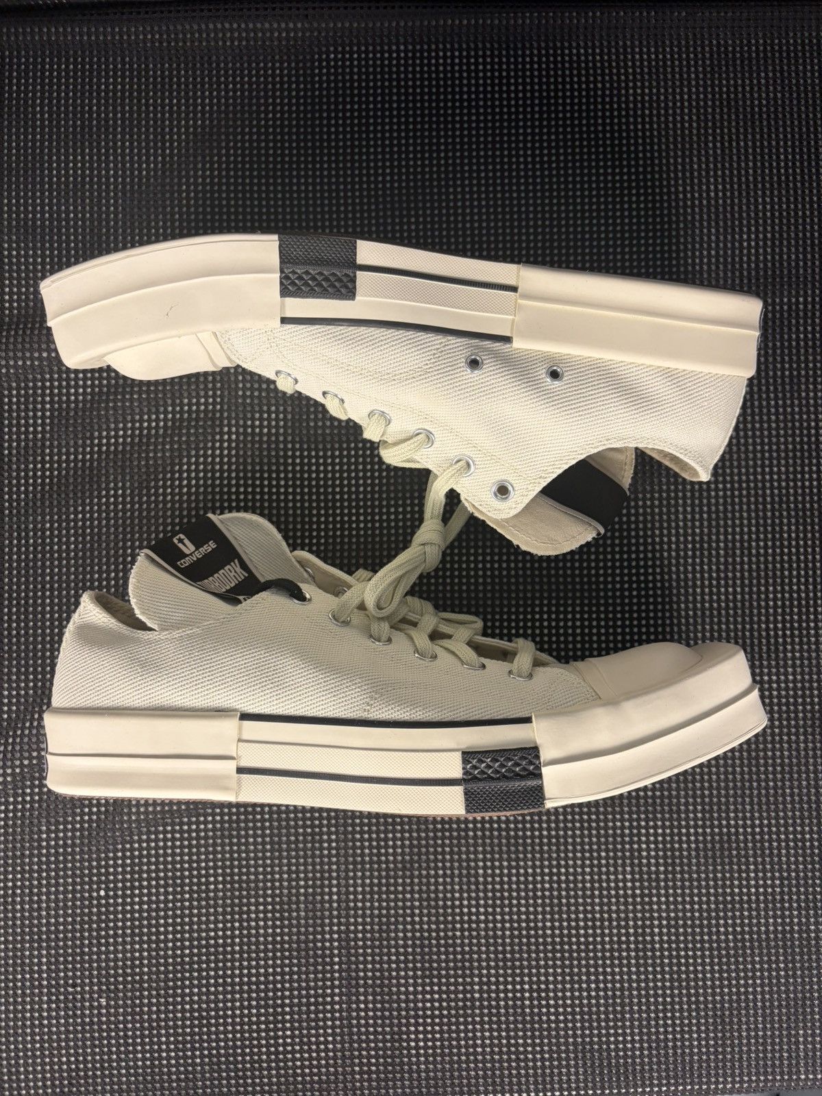 Converse × Rick Owens Drkshdw Rick Owens x Converse DRKSTAR Ox Size US 12 / EU 45 - 1 Thumbnail