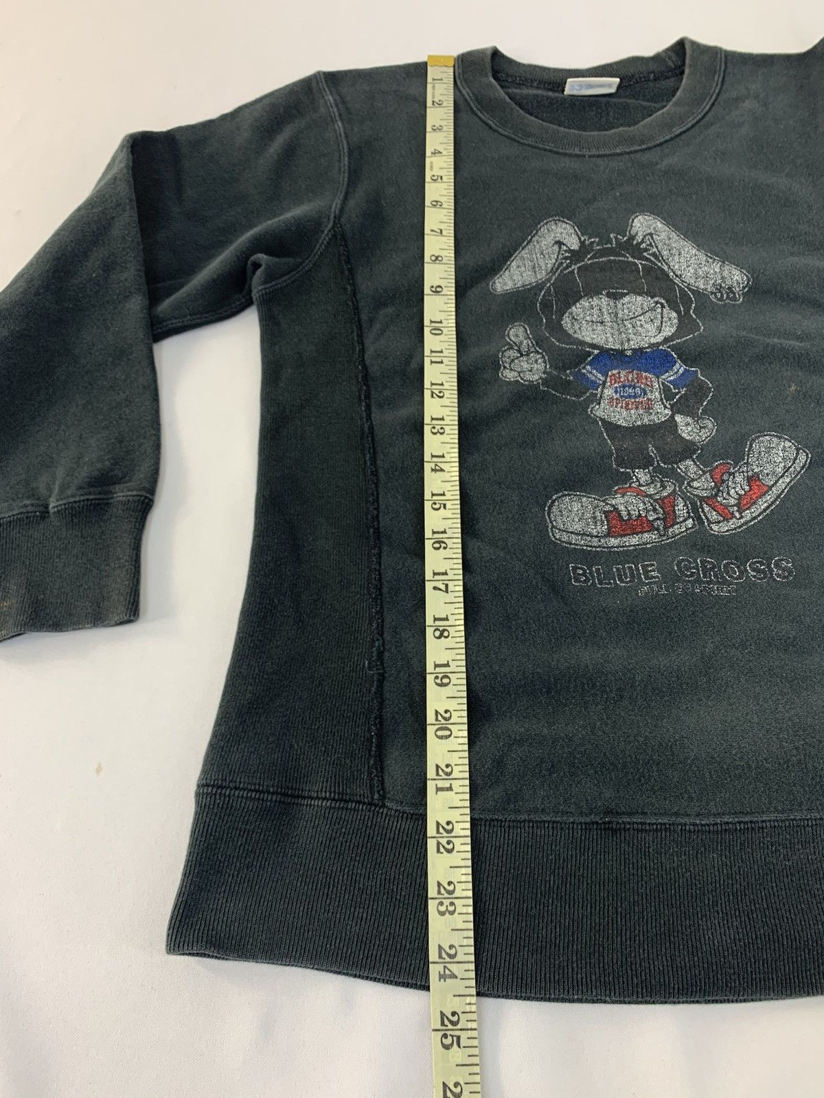 Champion 90s Champion Blue Cross Crewneck Pullover Big Screen Logo Size US S / EU 44-46 / 1 - 10 Thumbnail