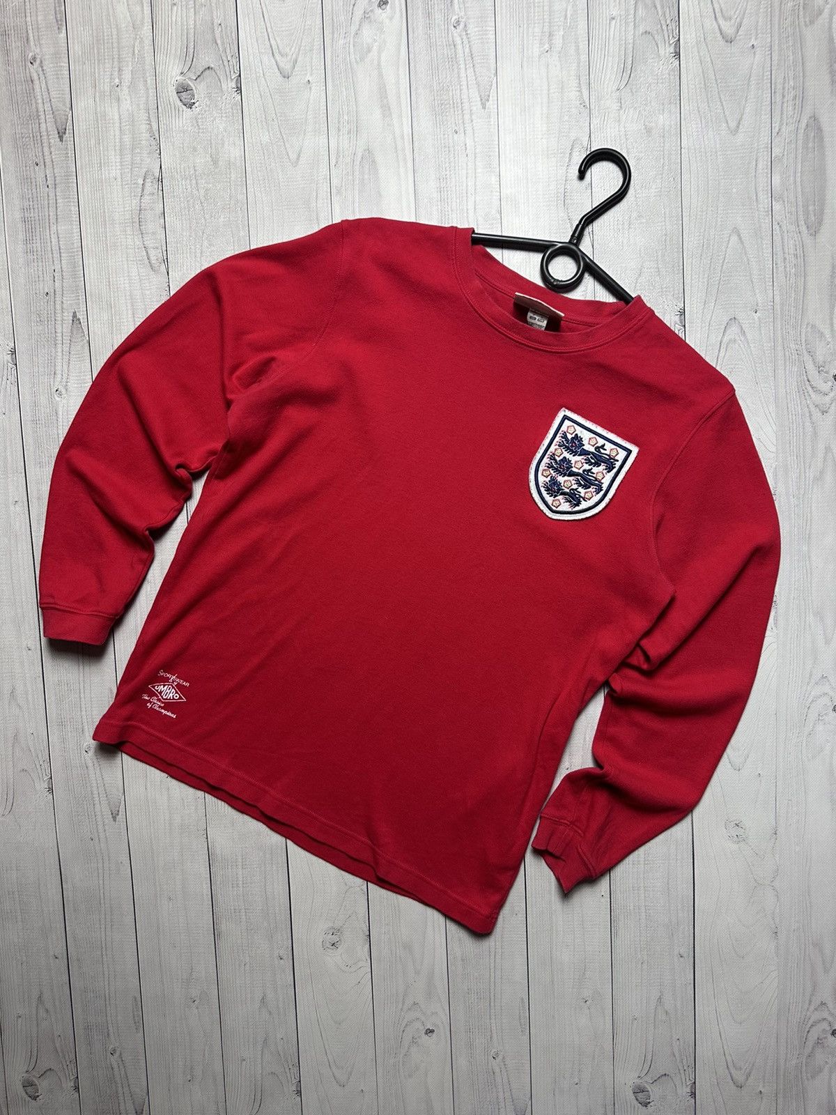 Vintage Vintage Umbro England soccer jersey long sleeve retro Size US M / EU 48-50 / 2 - 1 Thumbnail
