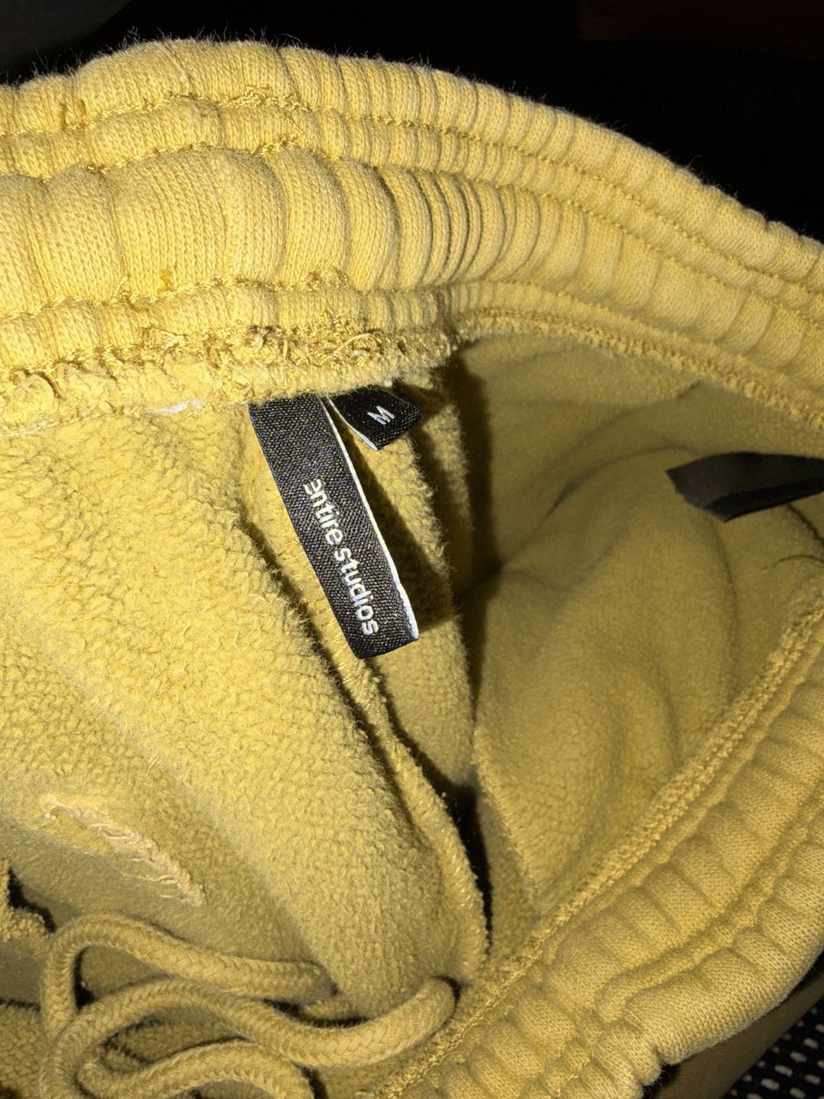 Entire Studios Entire Studios Sweatpants Yellow Green Size US 30 / EU 46 - 5 Thumbnail