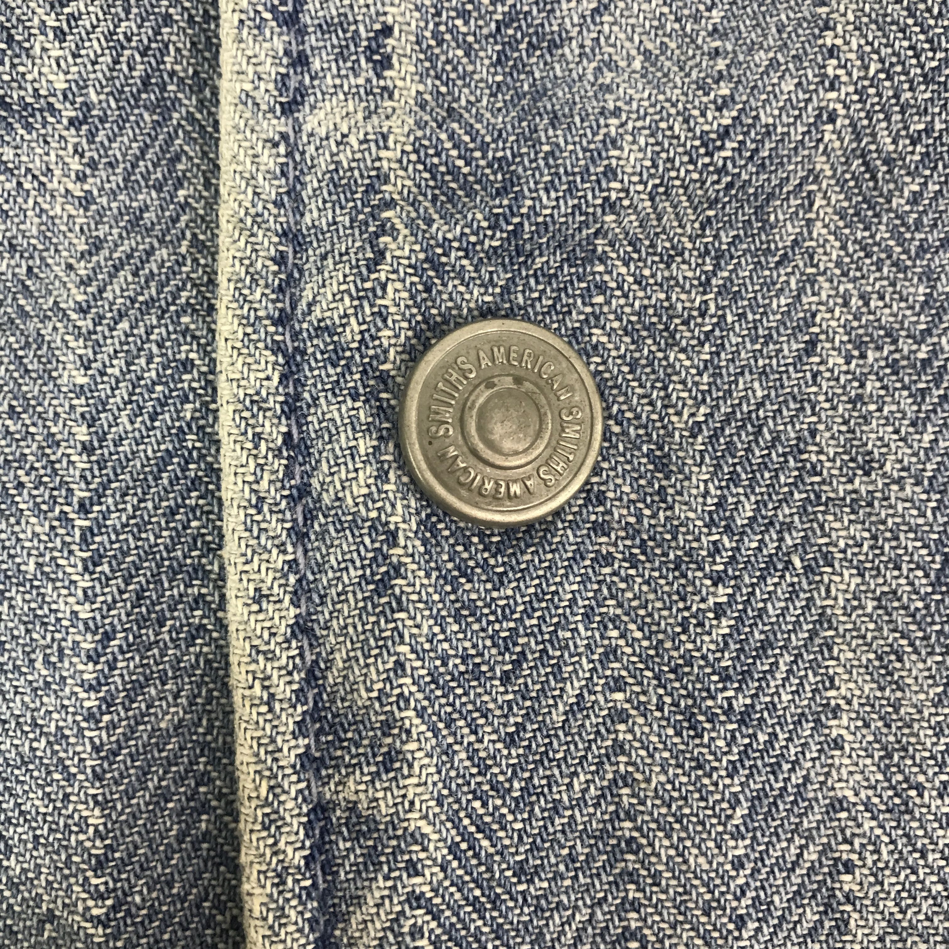 The Smiths Vintage Smith's Denim Blazer denim coat Jacket Size US M / EU 48-50 / 2 - 10 Thumbnail
