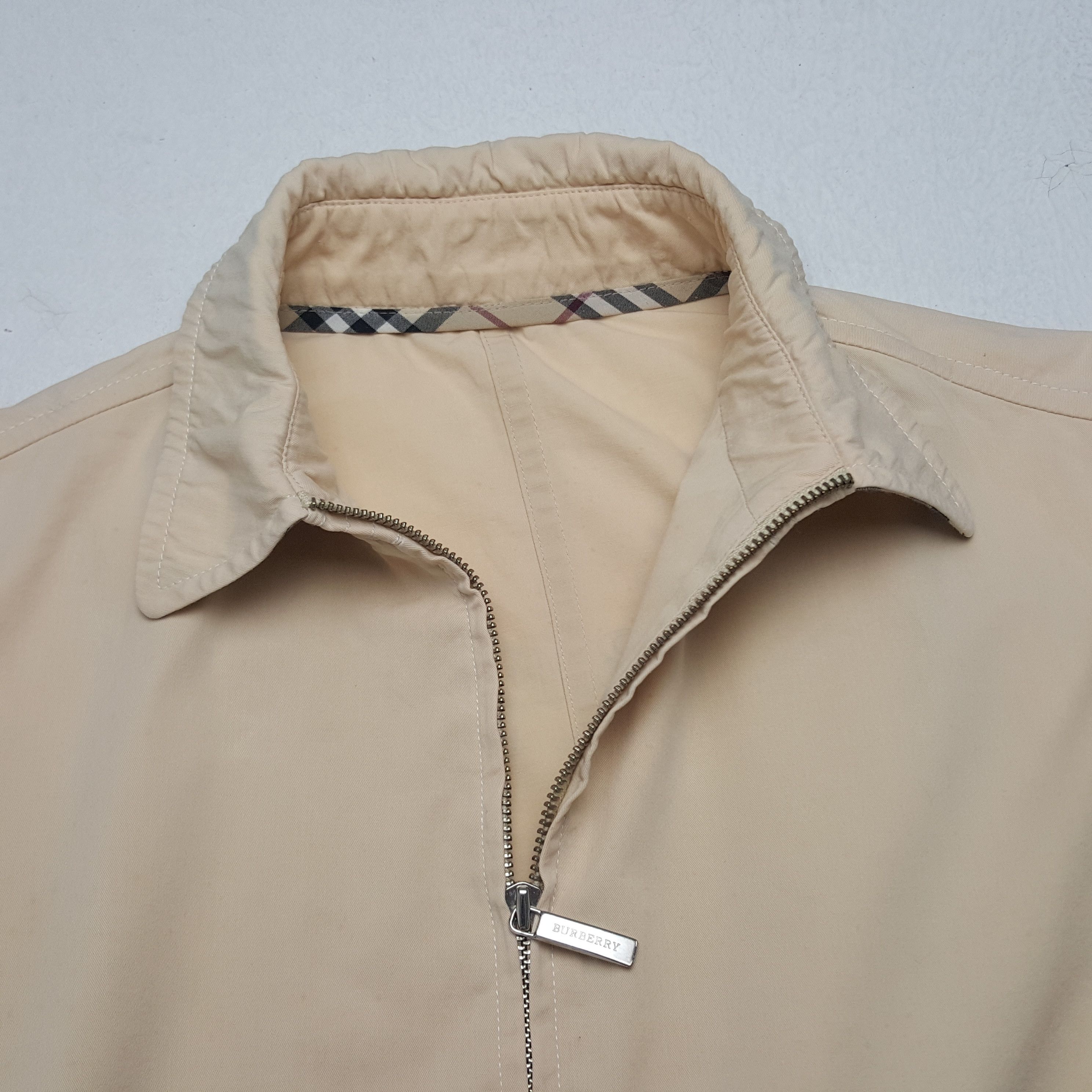 Burberry × Vintage Vintage Burberry London Custom Art Zipper Jacket Size S / US 4 / IT 40 - 5 Thumbnail