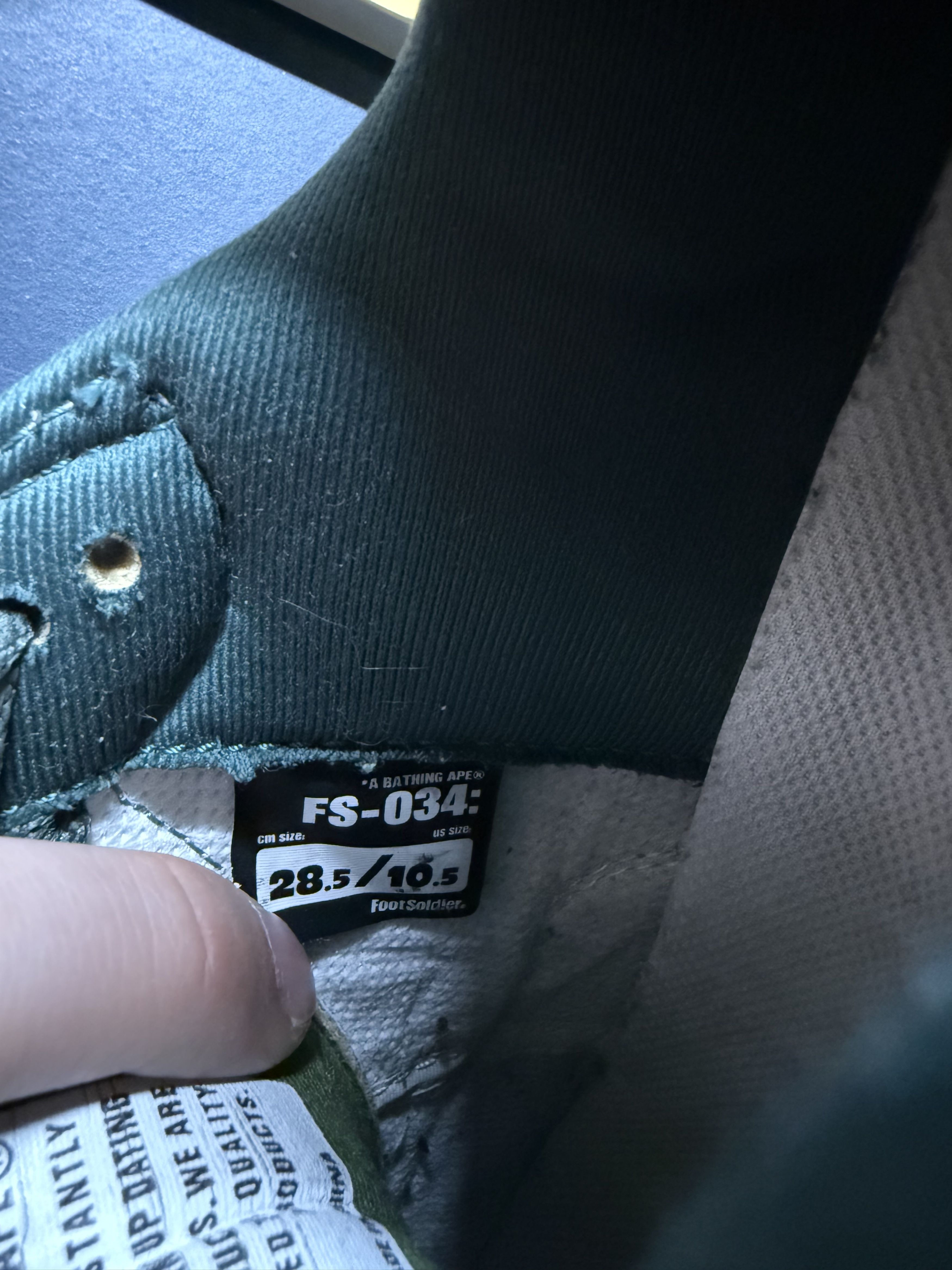 Bape Roadsta Green/White/Brown US10.5 Size US 10.5 / EU 43-44 - 7 Thumbnail