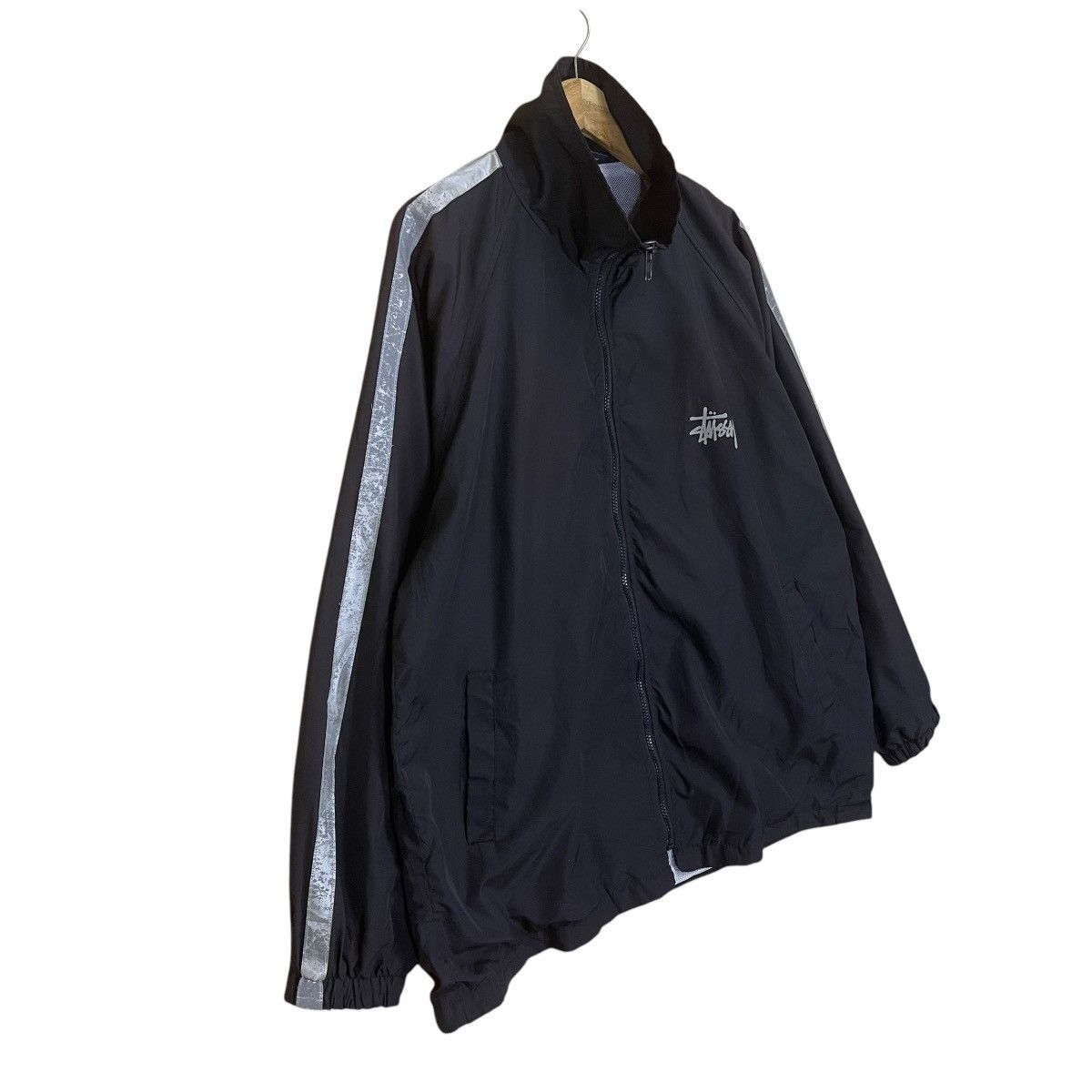 Stussy Vintage 90s Stussy Small Logo Zipper Jacket Size US L / EU 52-54 / 3 - 2 Thumbnail