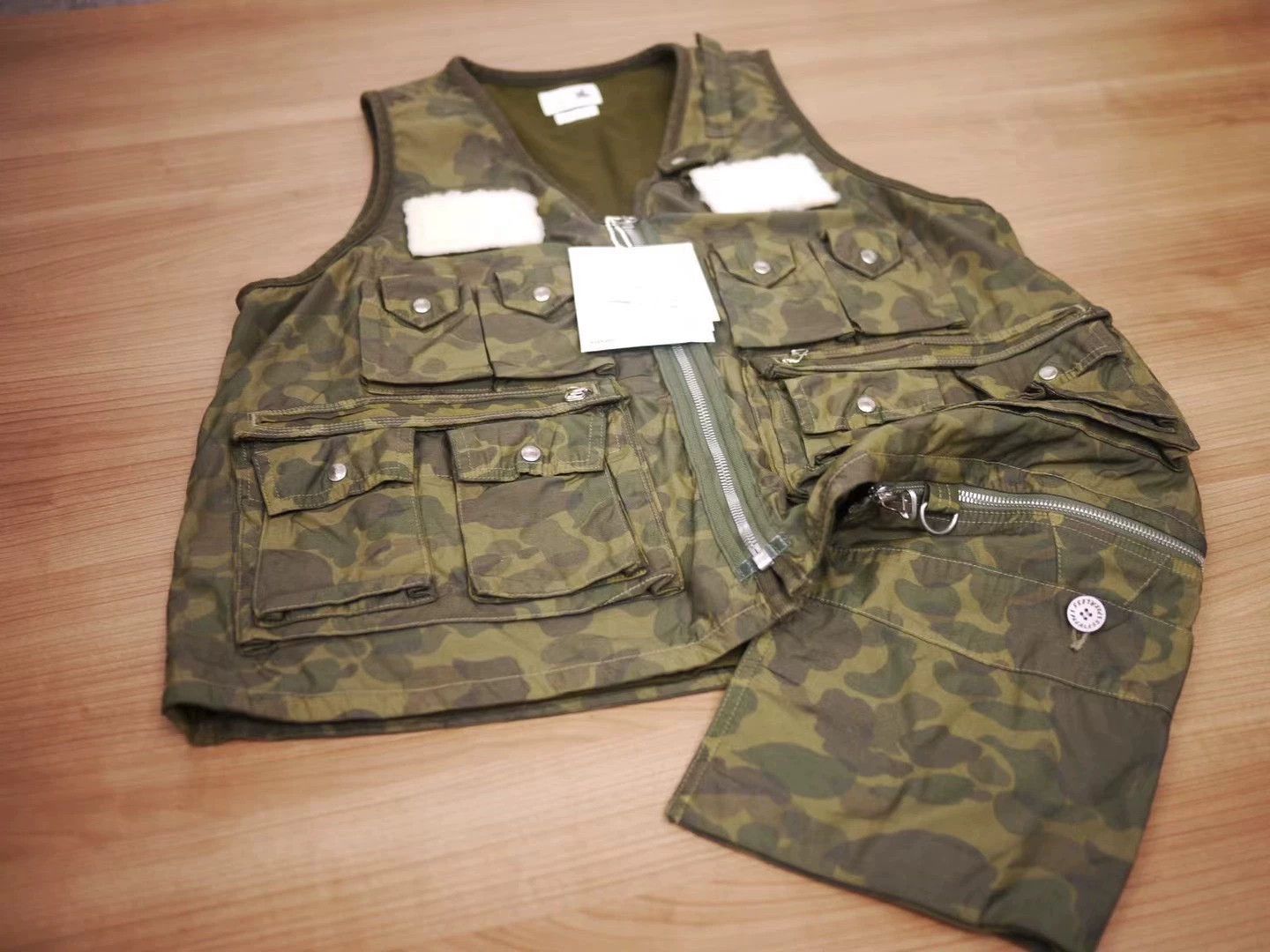 Visvim VISVIM Pilar Fisherman Vest Camo Size 4 Size US XL / EU 56 / 4 - 2 Thumbnail