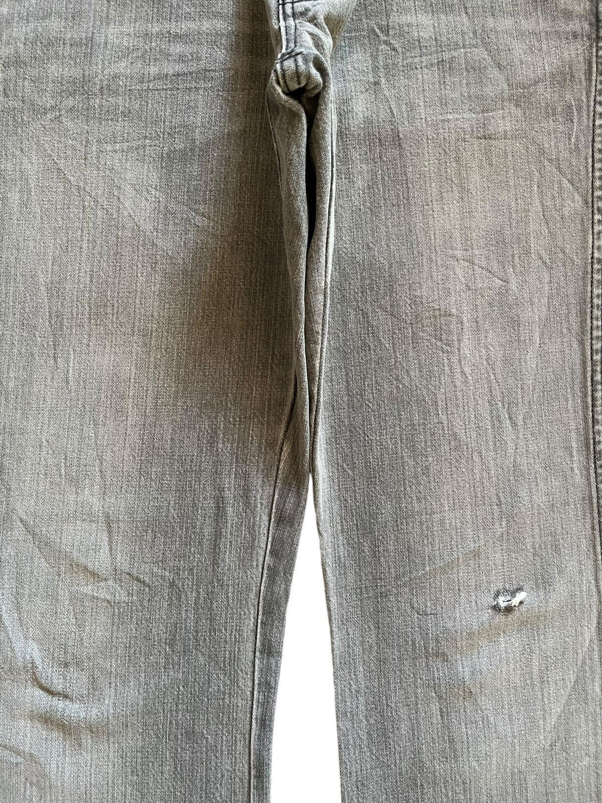 Wrangler SALES🔥Vintage Wrangler Flared Faded Wash Distressed Jeans Size US 31 - 5 Thumbnail