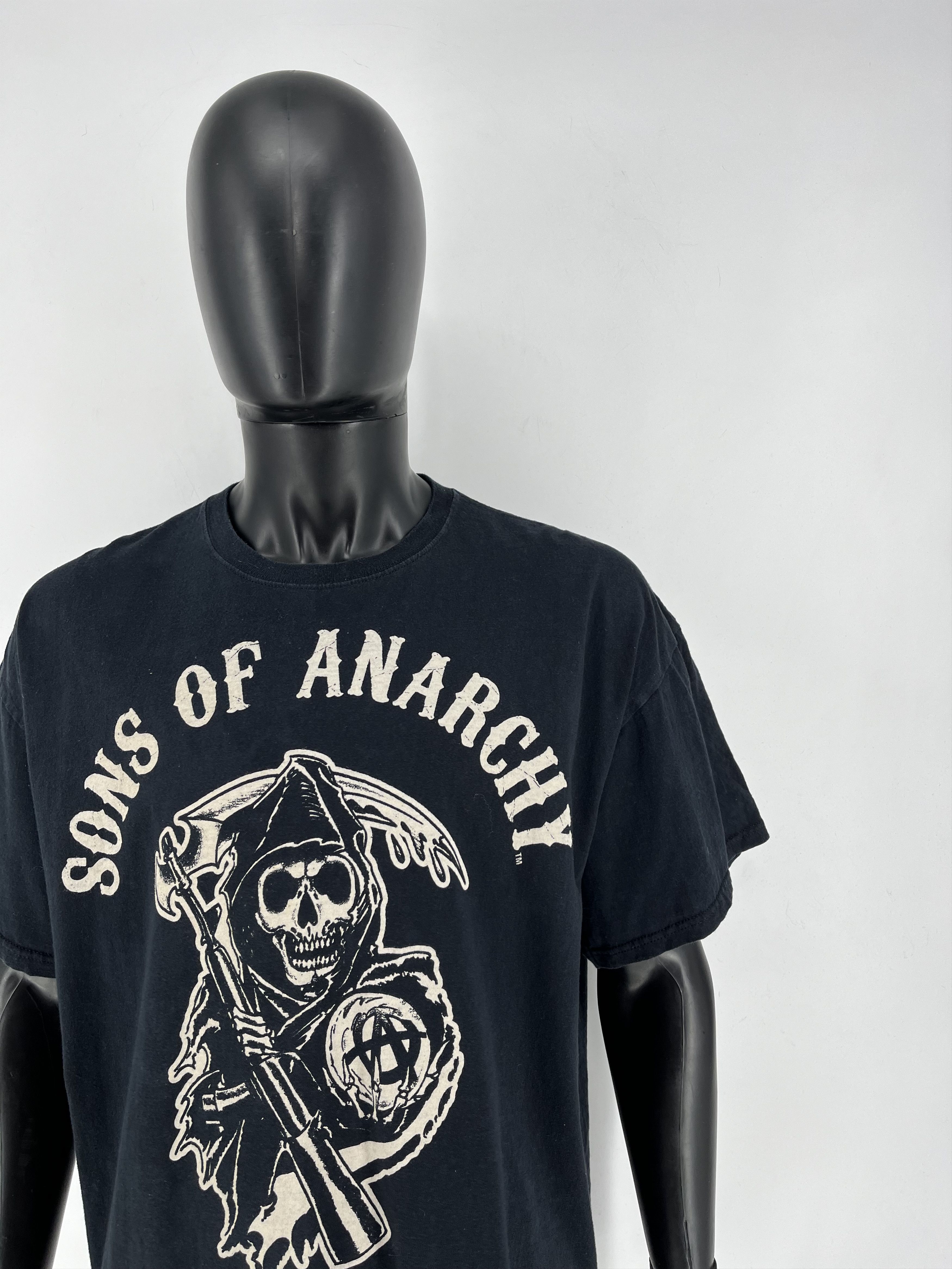 Band Tees × Vintage Vintage SOA Sons Of Anarchy Vintage Band Graphic Tee Sz 2XL Size US XXL / EU 58 / 5 - 7 Thumbnail