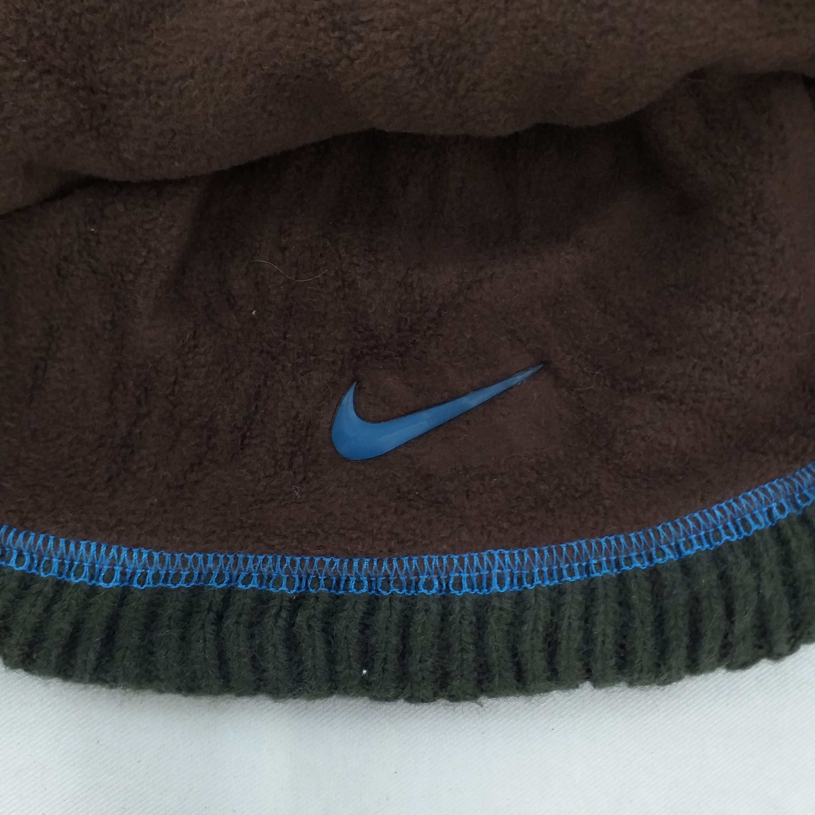 Nike Vintage Nike Logo Embroidery Snow Cap Beanie Hat - BN220 Size ONE SIZE - 4 Thumbnail