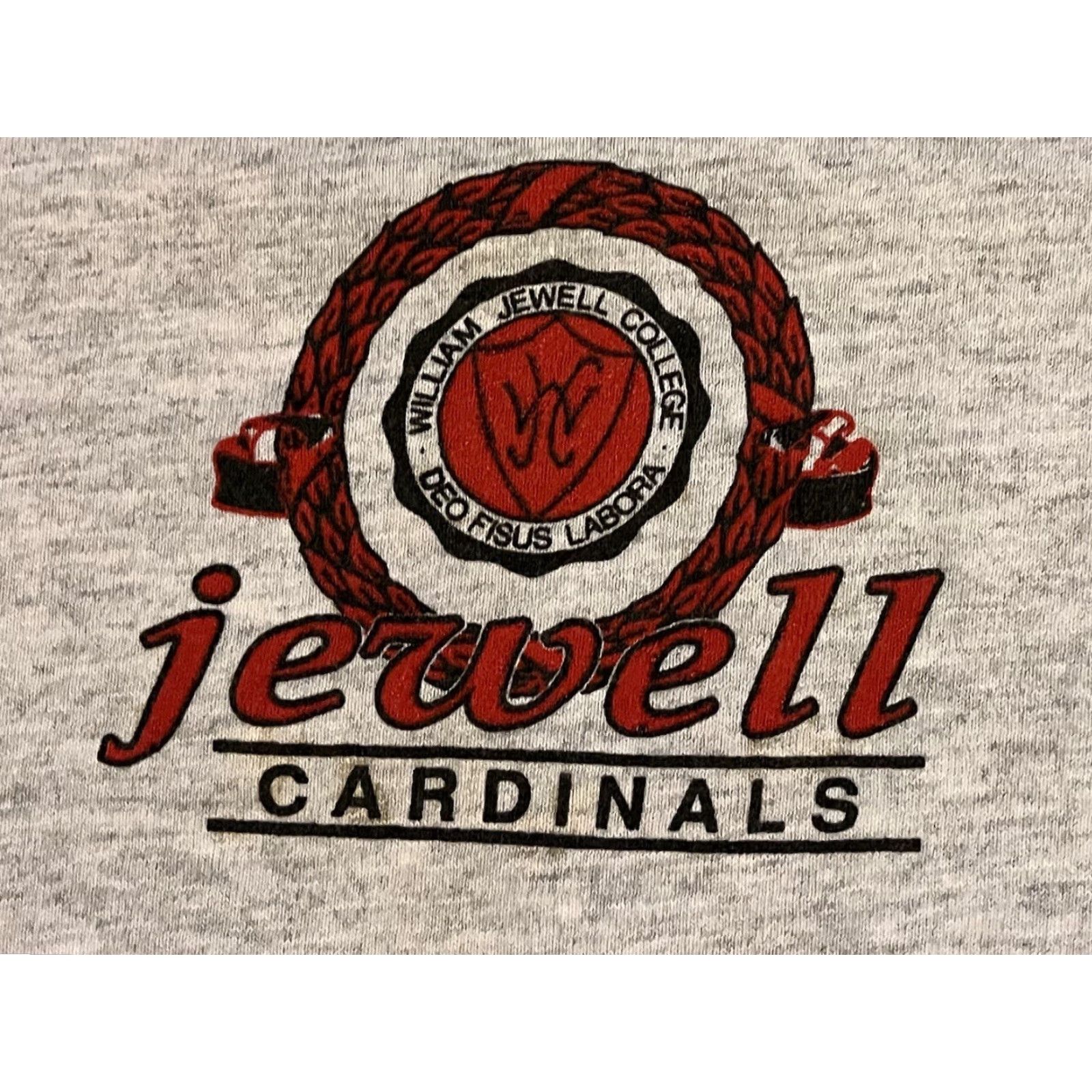 Vintage VINTAGE William Jewell College Cardinals Baseball Jersey Men’s Large Grey 90s Size US L / EU 52-54 / 3 - 2 Thumbnail