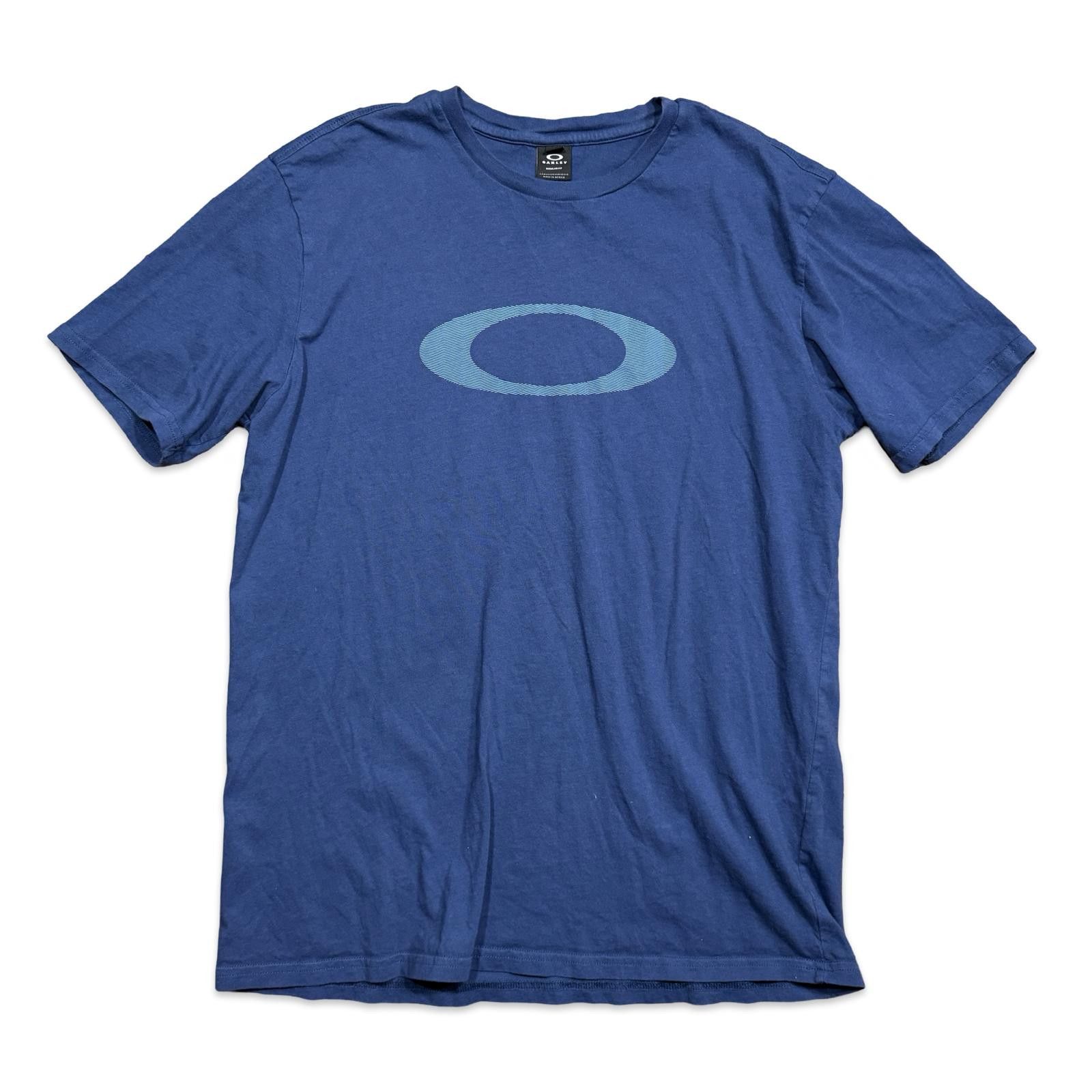 Oakley Oakley Men's Logo Blue T-Shirt Size US XXL / EU 58 / 5 - 1 Thumbnail