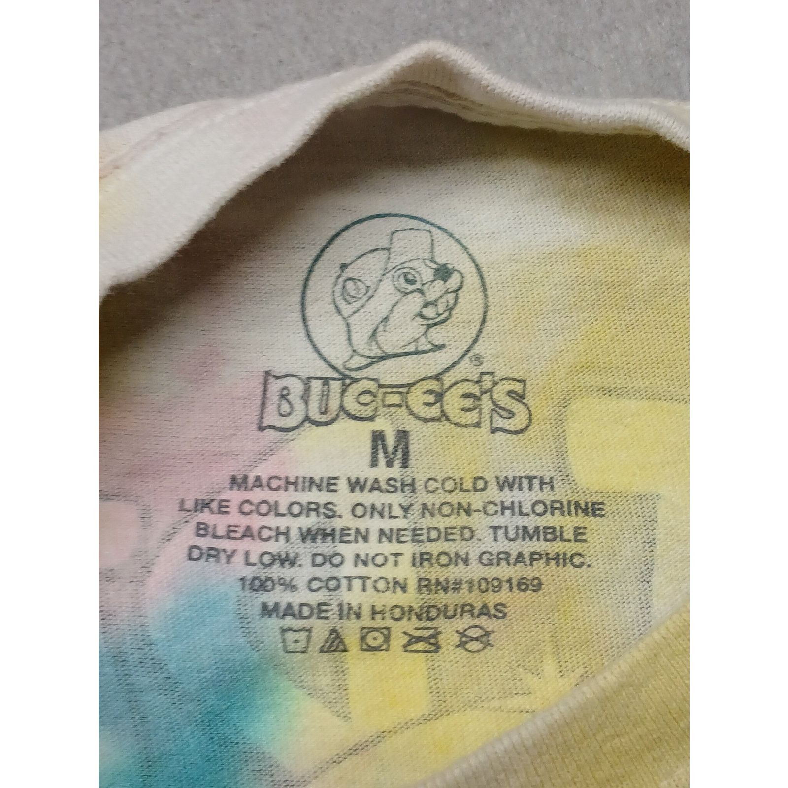 Other Buc-ee's (Medium) Unisex Multicolor Tie-Dye Crew Neck Shirt Size US M / EU 48-50 / 2 - 5 Thumbnail